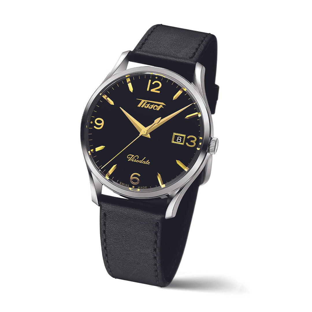 Tissot Heritage Visodate Silver Mens Watch