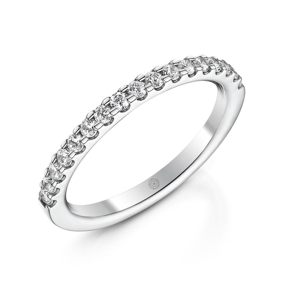 Embrace 18ct Yellow Gold 0.35ct Half Diamond Band