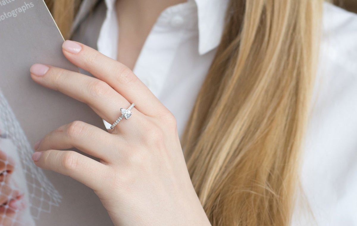 Shoulder Set Engagement Rings