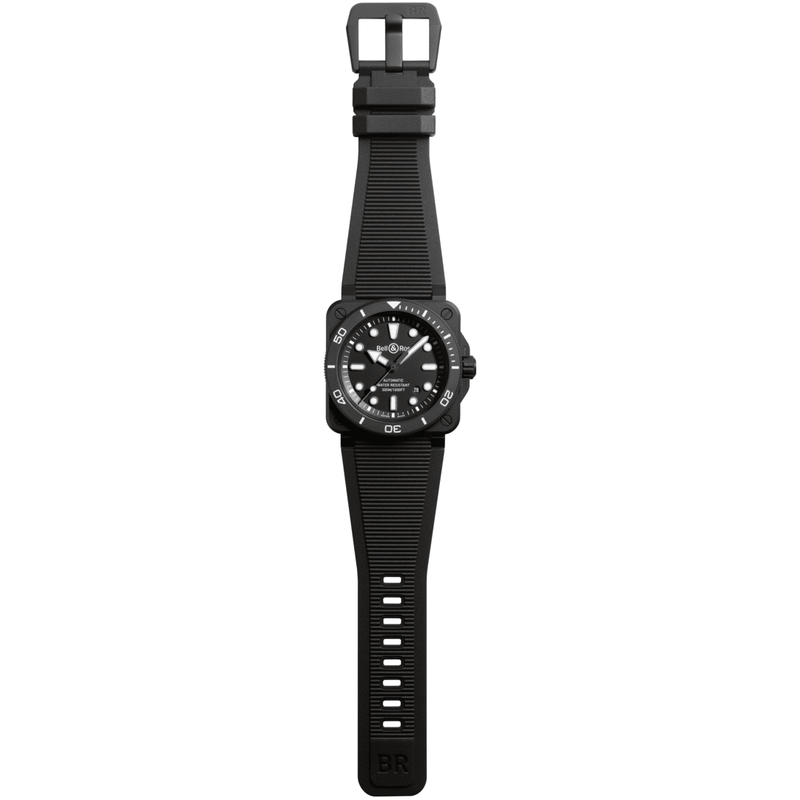 BR 03 DIVER BLACK MATTE CERAMIC