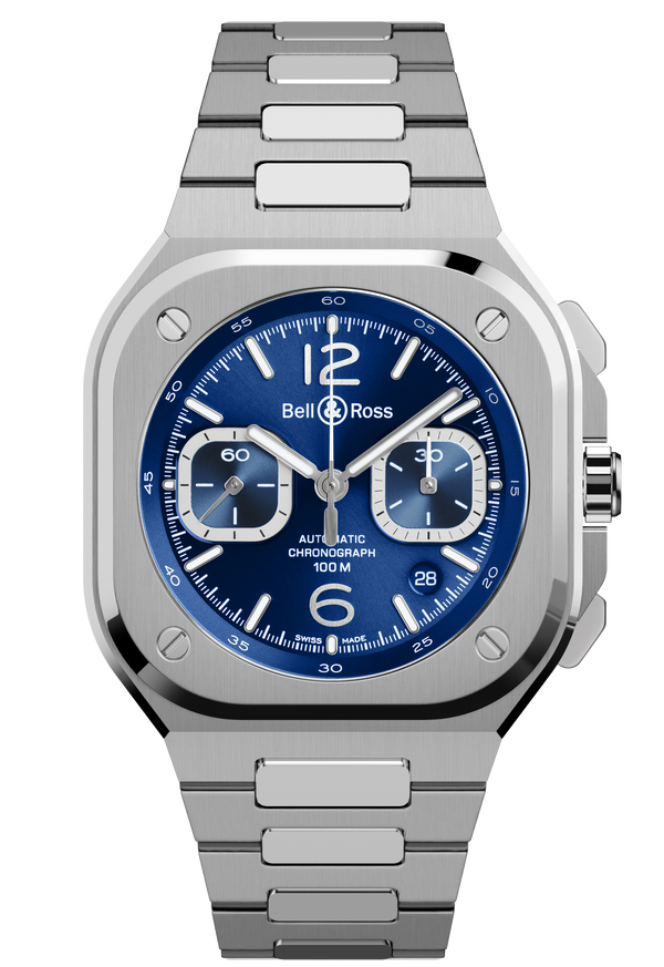 BR 05 CHRONO BLUE STEEL