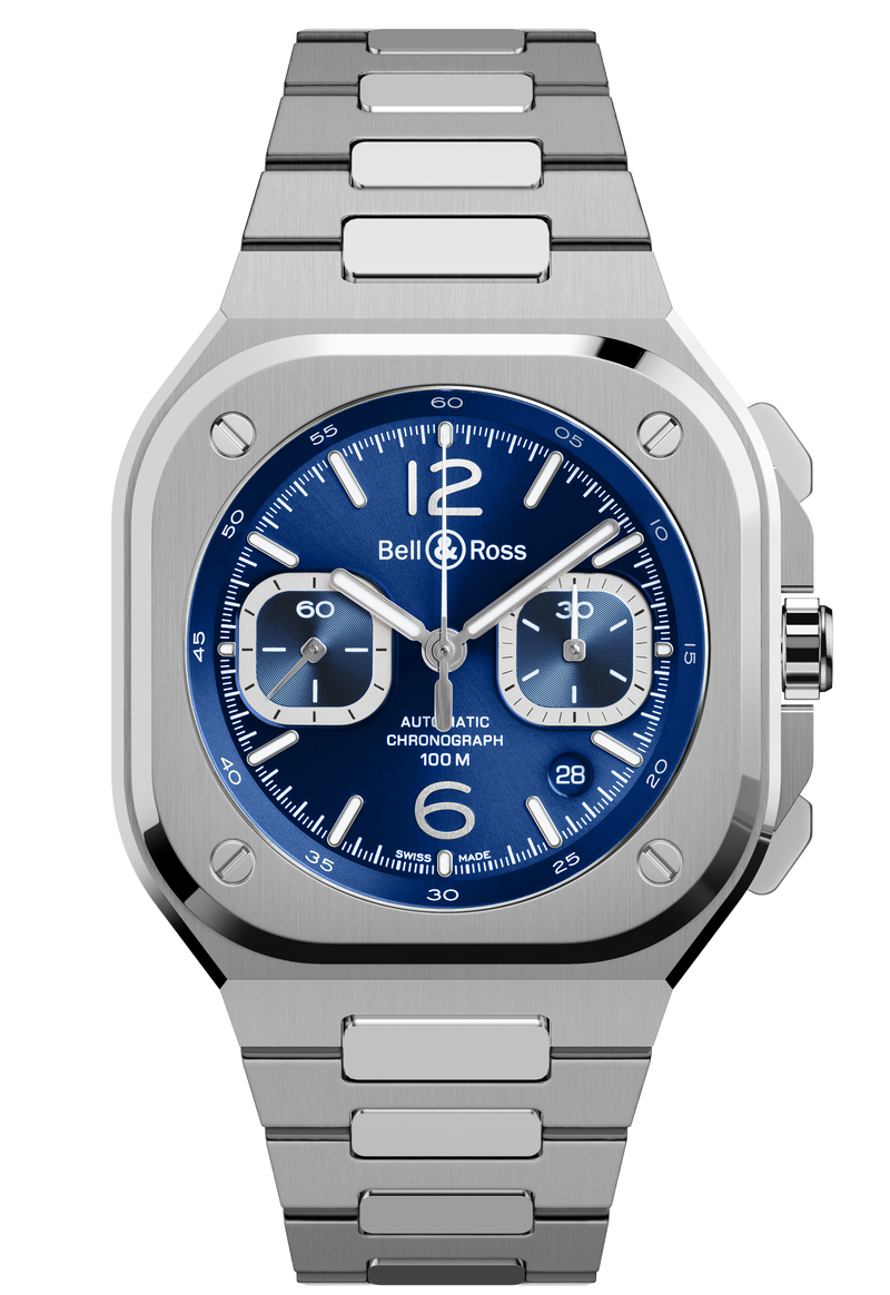 BR 05 CHRONO BLUE STEEL