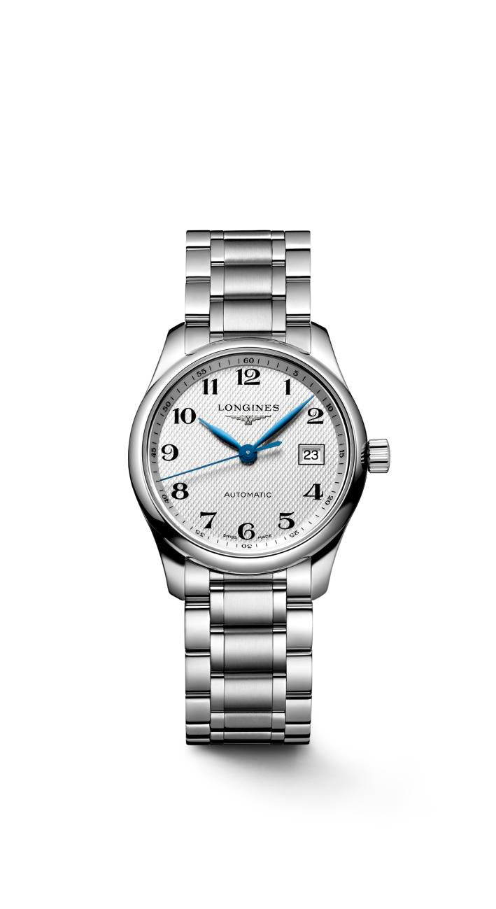 Longines Master Collection Silver "barleycorn" Dial Watch