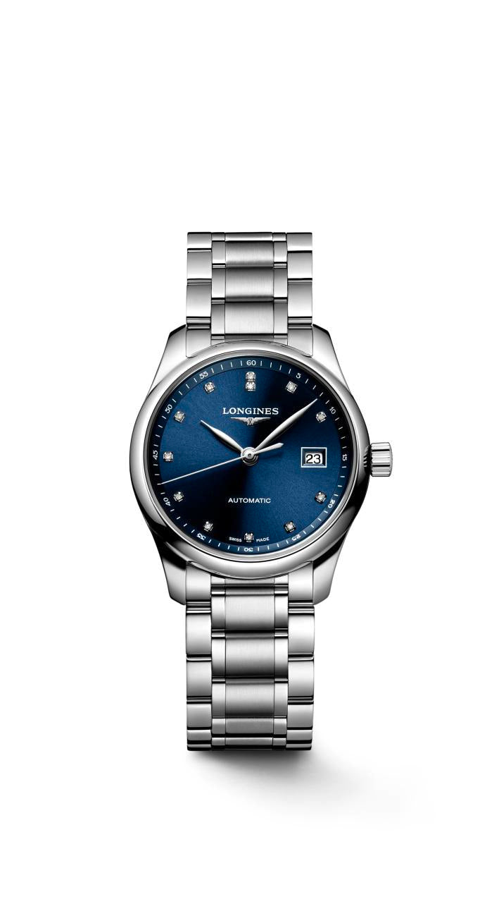 Longlines Master Collection Sunray Blue Dial Men's Watch