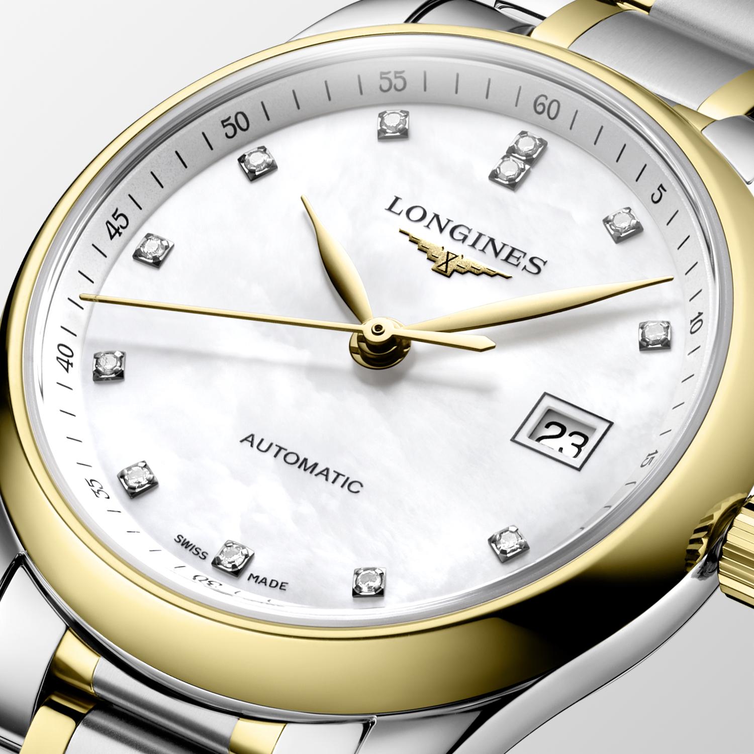 Longines Master Collection White Mother-of-Pearl Dial Watch