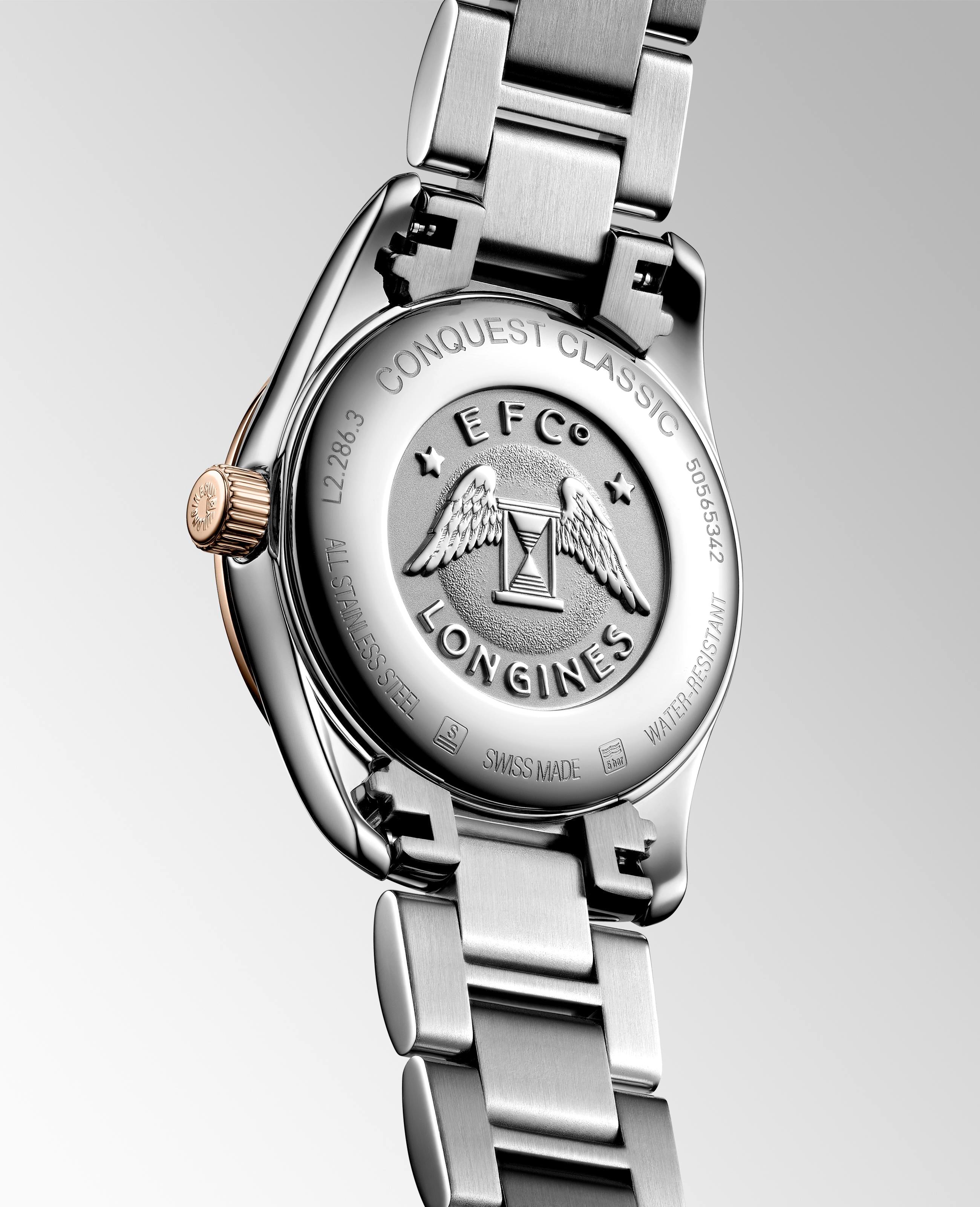 Longines Conquest Classic Blue Dial Ladies Watch
