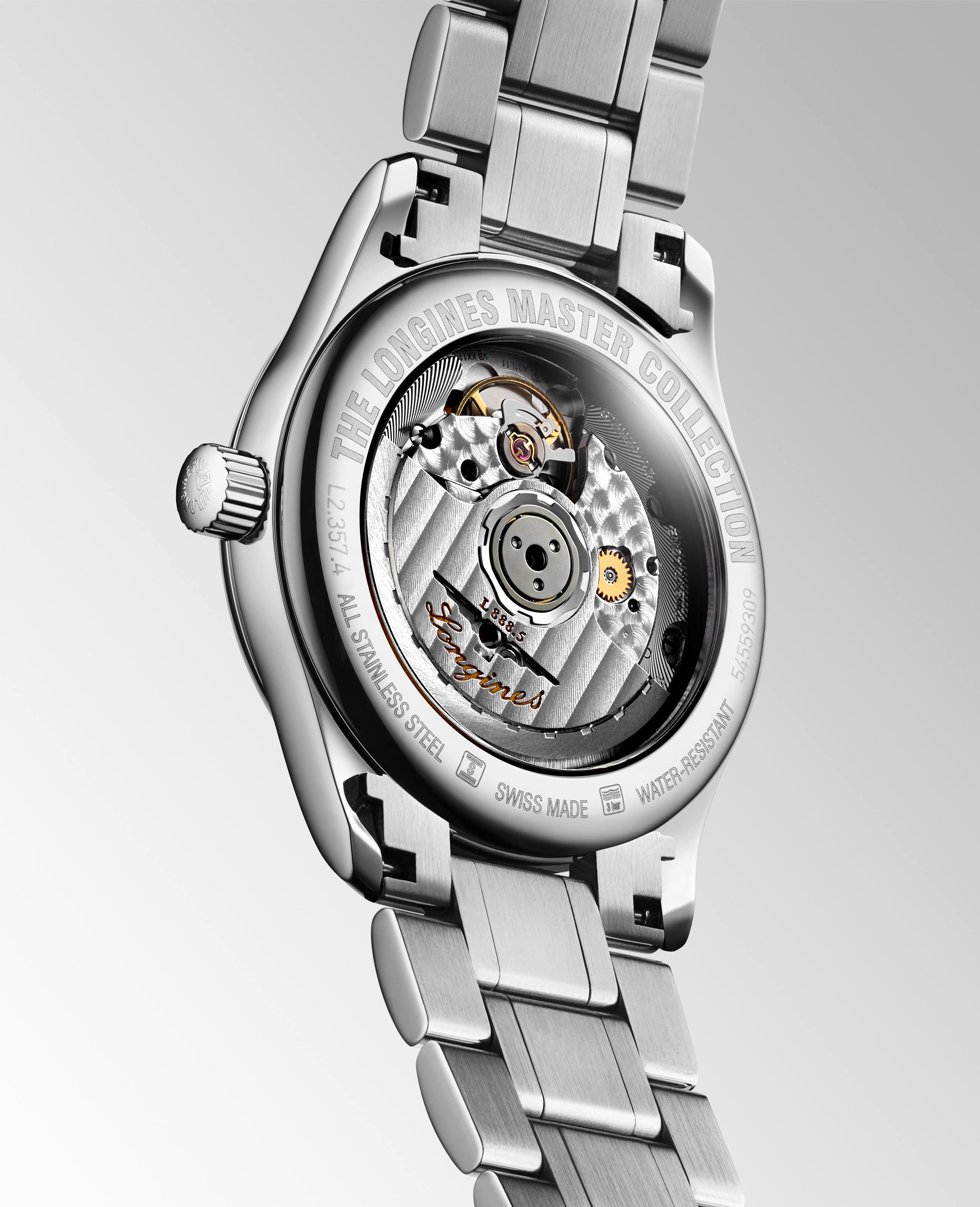 Longines Master Collection White Mother-of-Pearl Dial Watch