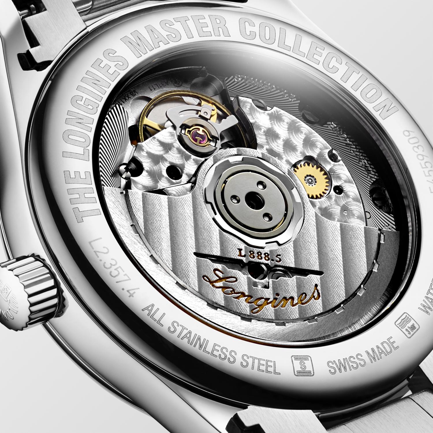 Longines Master Collection White Mother-of-Pearl Dial Watch