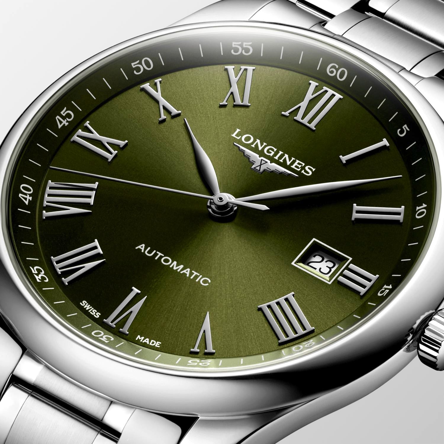Longines Master Collection Green Dial Men's Watch