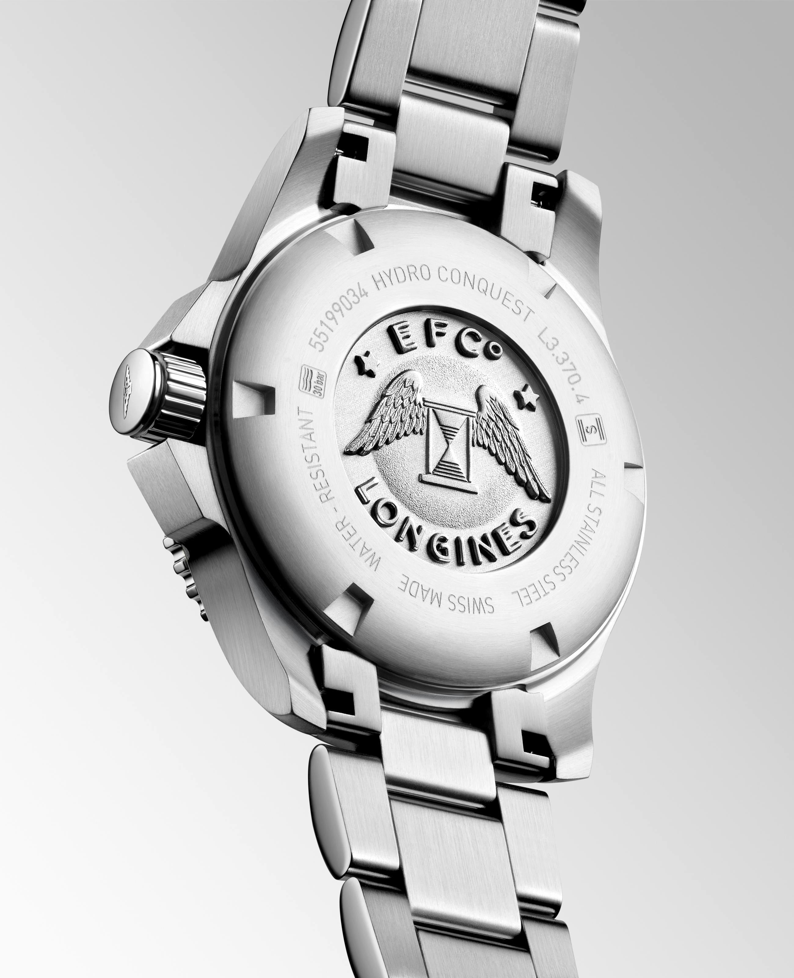 Longines HydroConquest Mother-of-Pearl Dial Ladies Watch