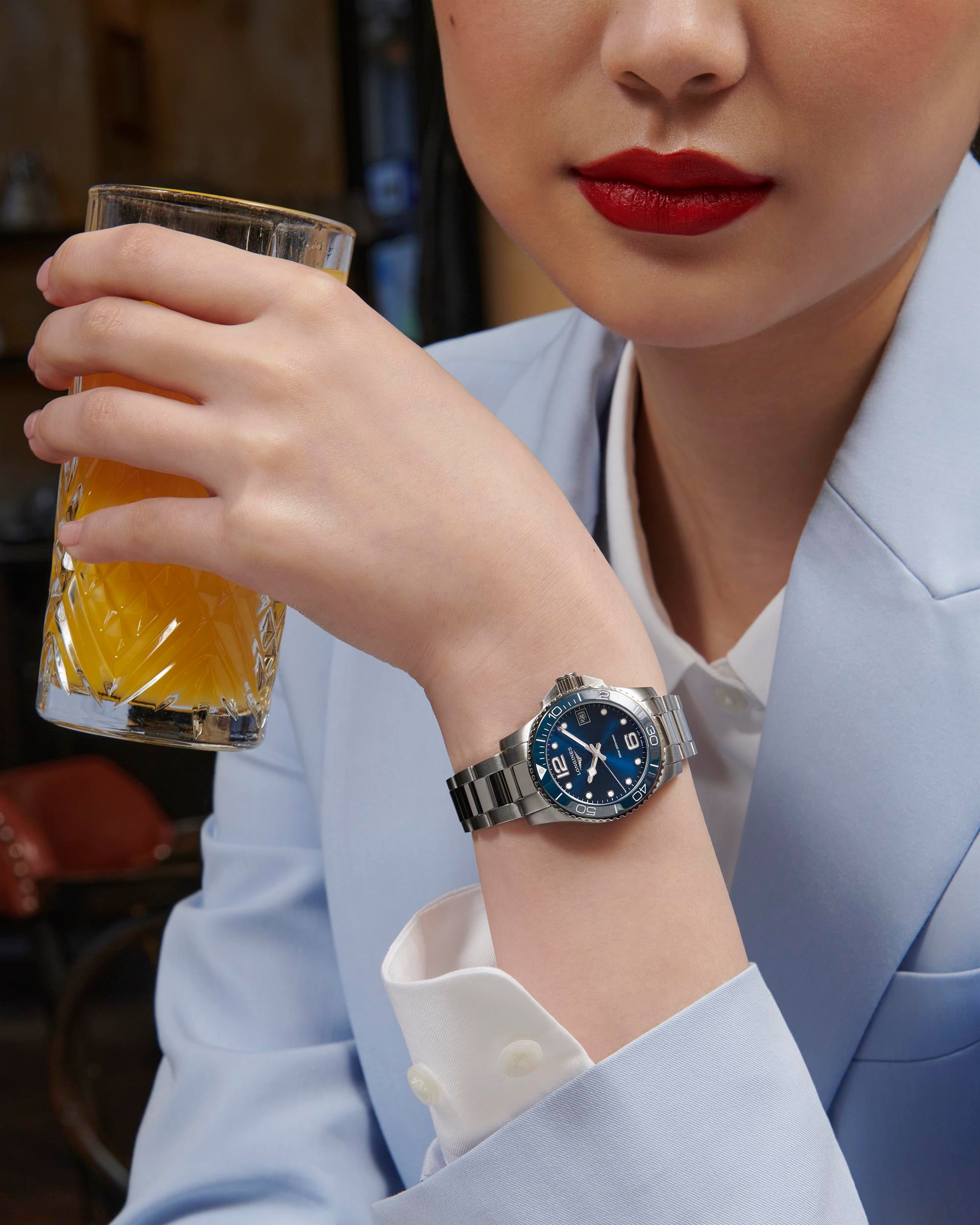 Longines HydroConquest Blue Dial Watch