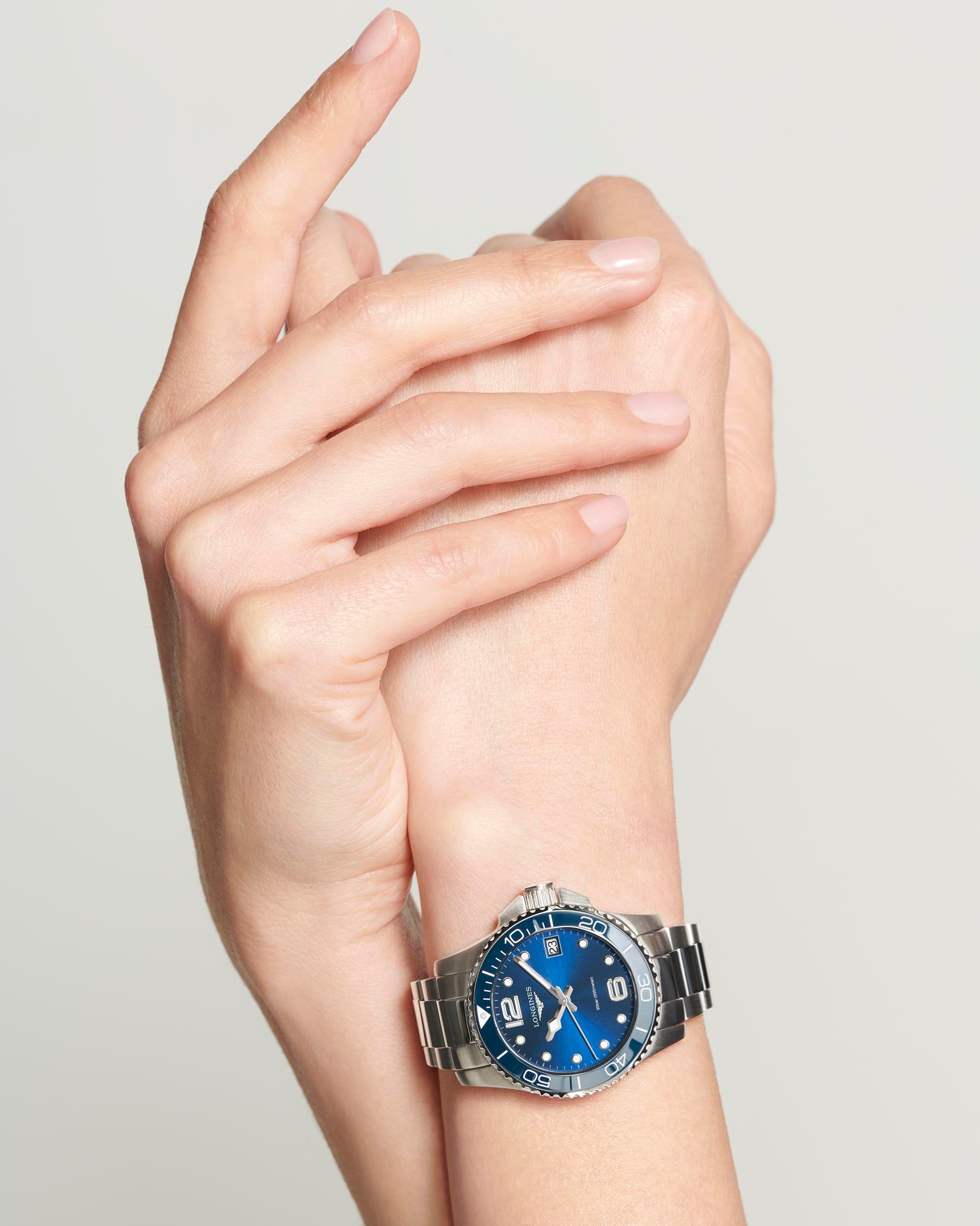 Longines HydroConquest Blue Dial Watch