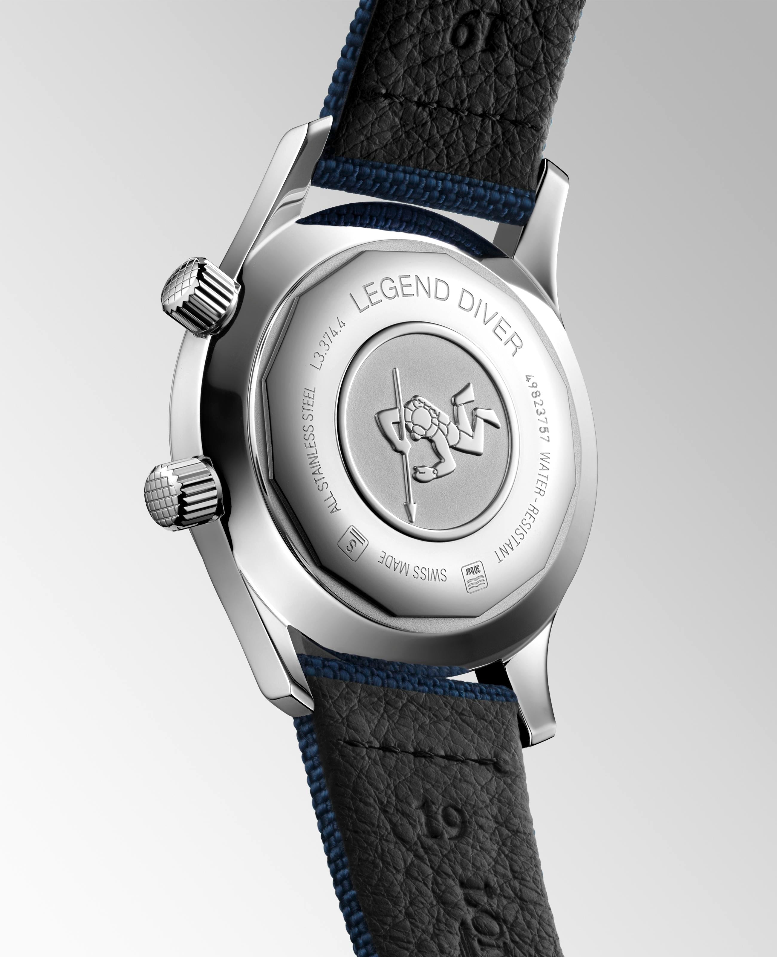 Longines Legend Diver Blue Dial Unisex Watch