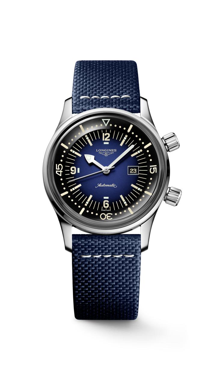 Longines Legend Diver Blue Dial Unisex Watch