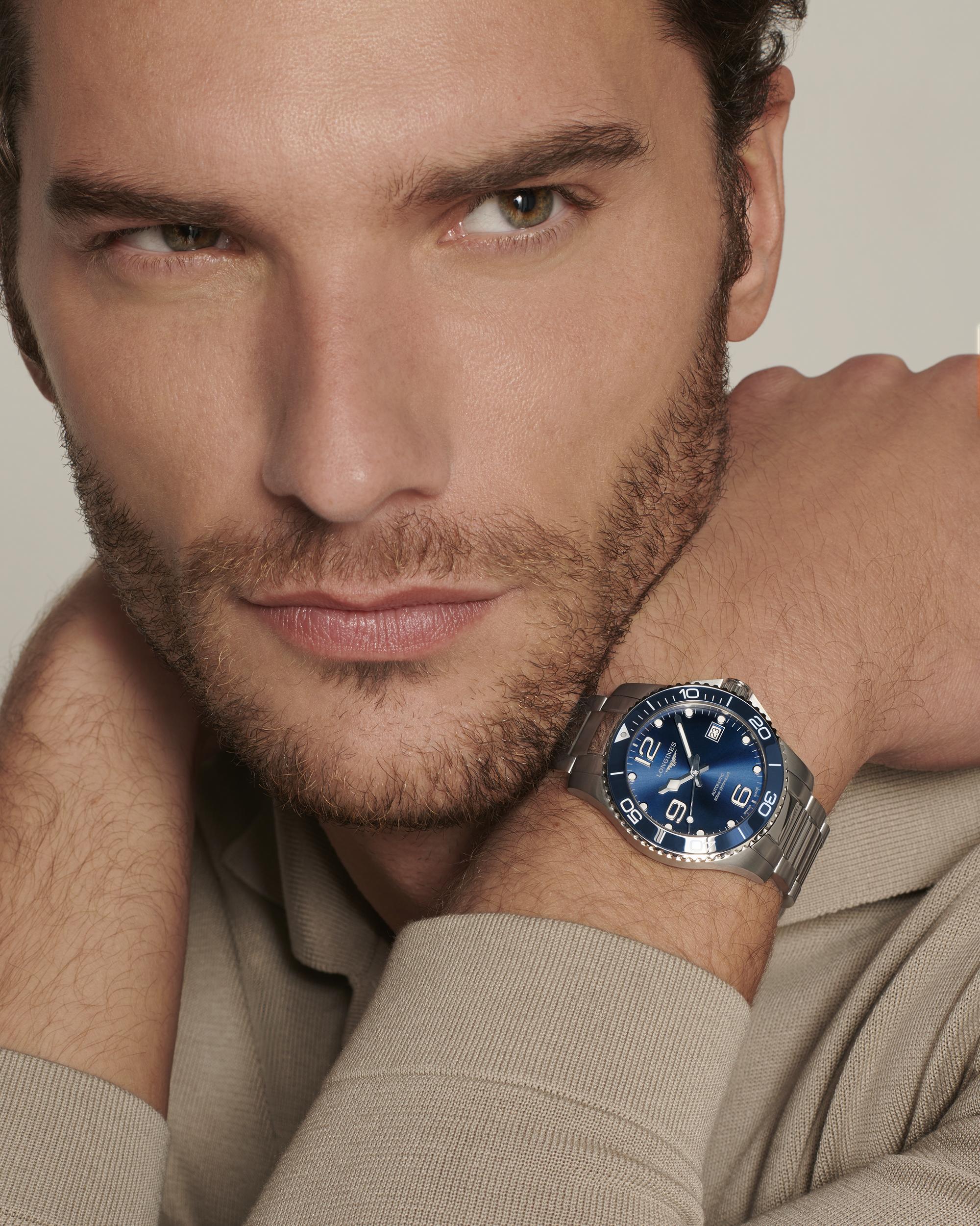 Longlines HydroConquest Sunray Blue Dial Men's Watch