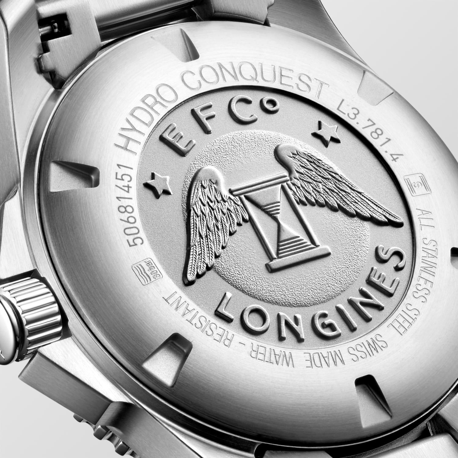 Longines HydroConquest Sunray Blue Dial Men's Watch