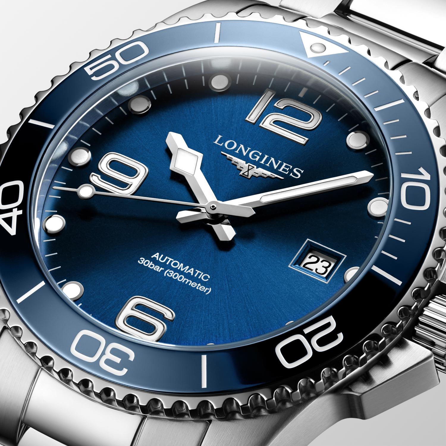 Longines HydroConquest Sunray Blue Dial Men's Watch