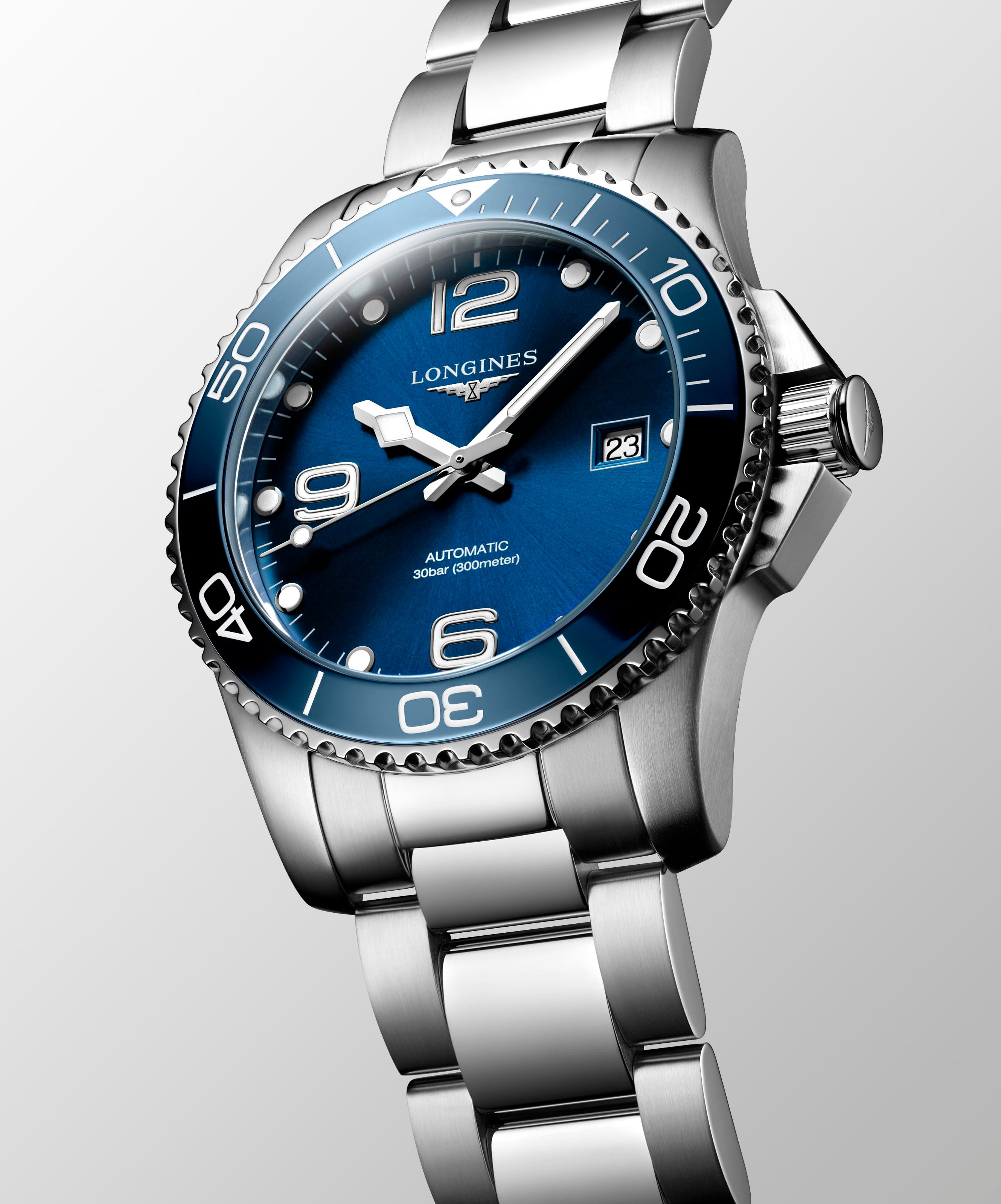 Longines HydroConquest Sunray Blue Dial Men's Watch