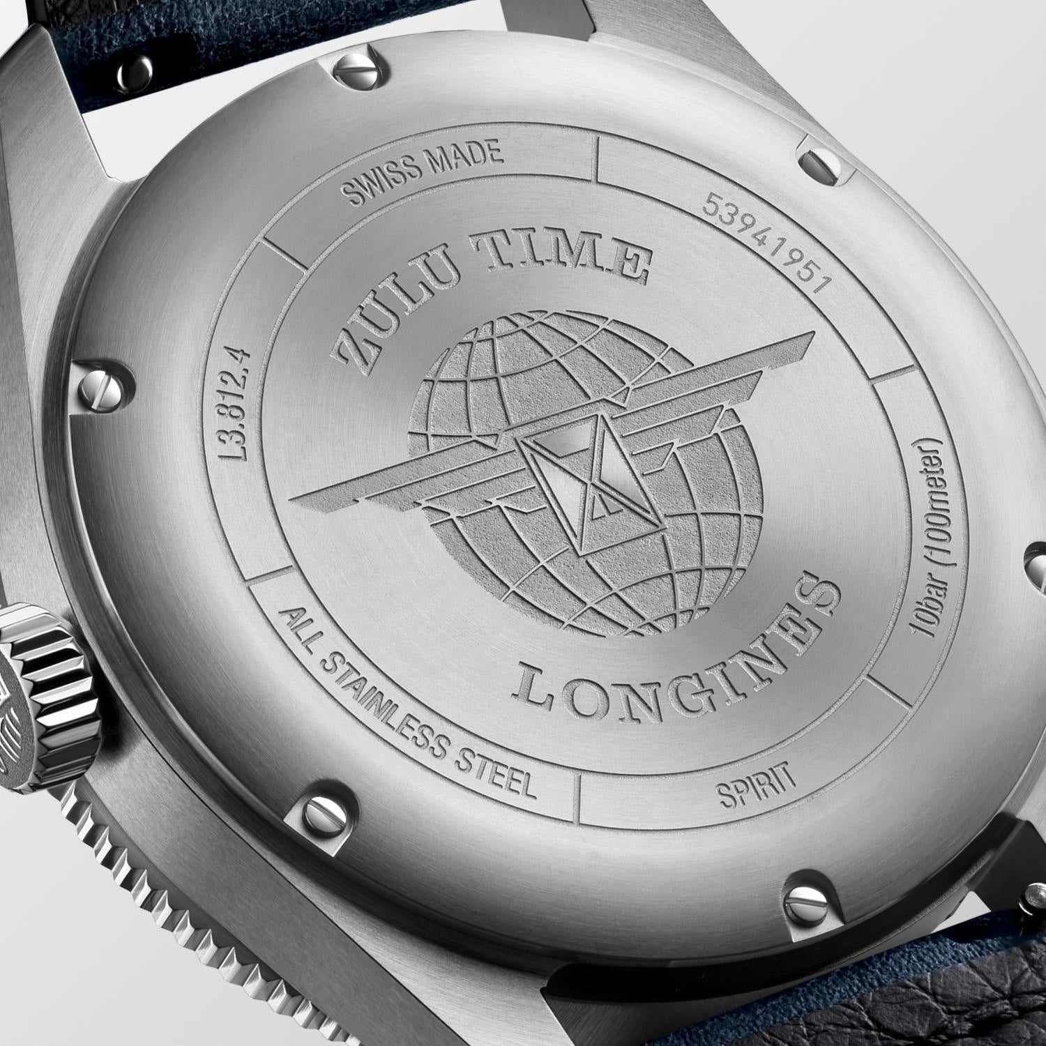 Longlines Spirit Zulu Time Sunray Blue Dial Men's Watch