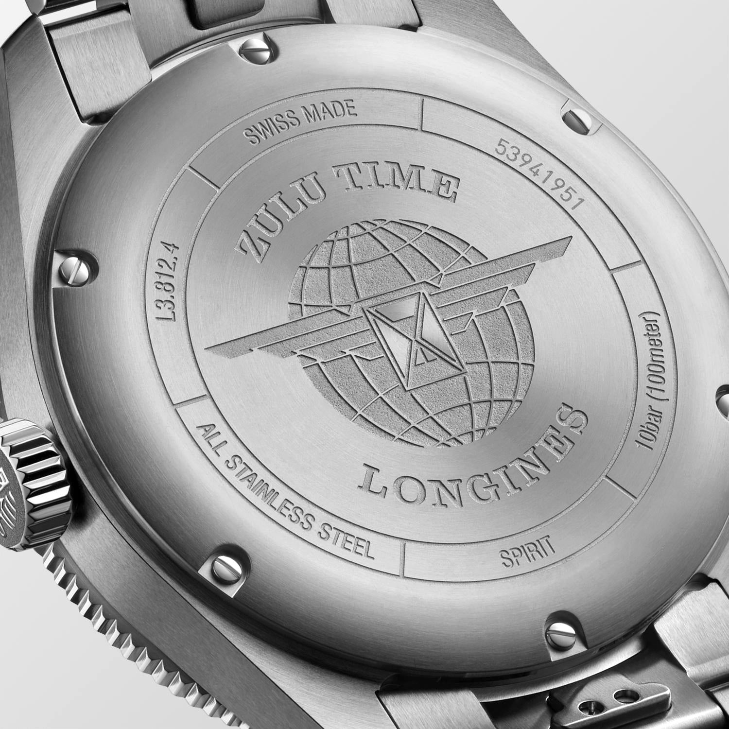 Longlines Spirit Zulu Time Blue Dial Men's Watch