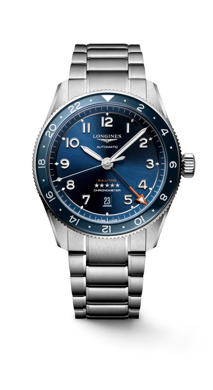 Longlines Spirit Zulu Time Blue Dial Men's Watch