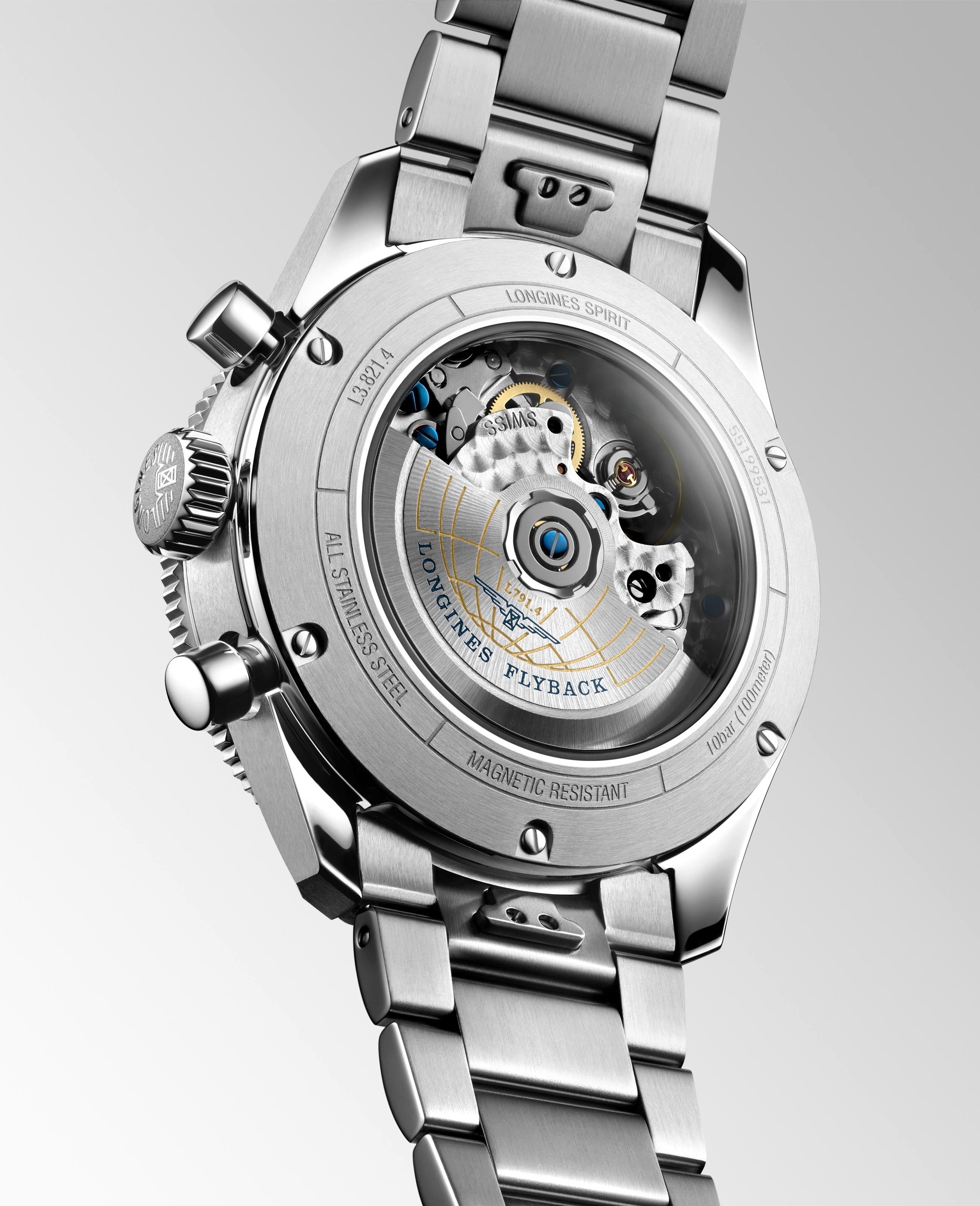 Longines Spirit FlyBack Sunray Blue Dial Watch