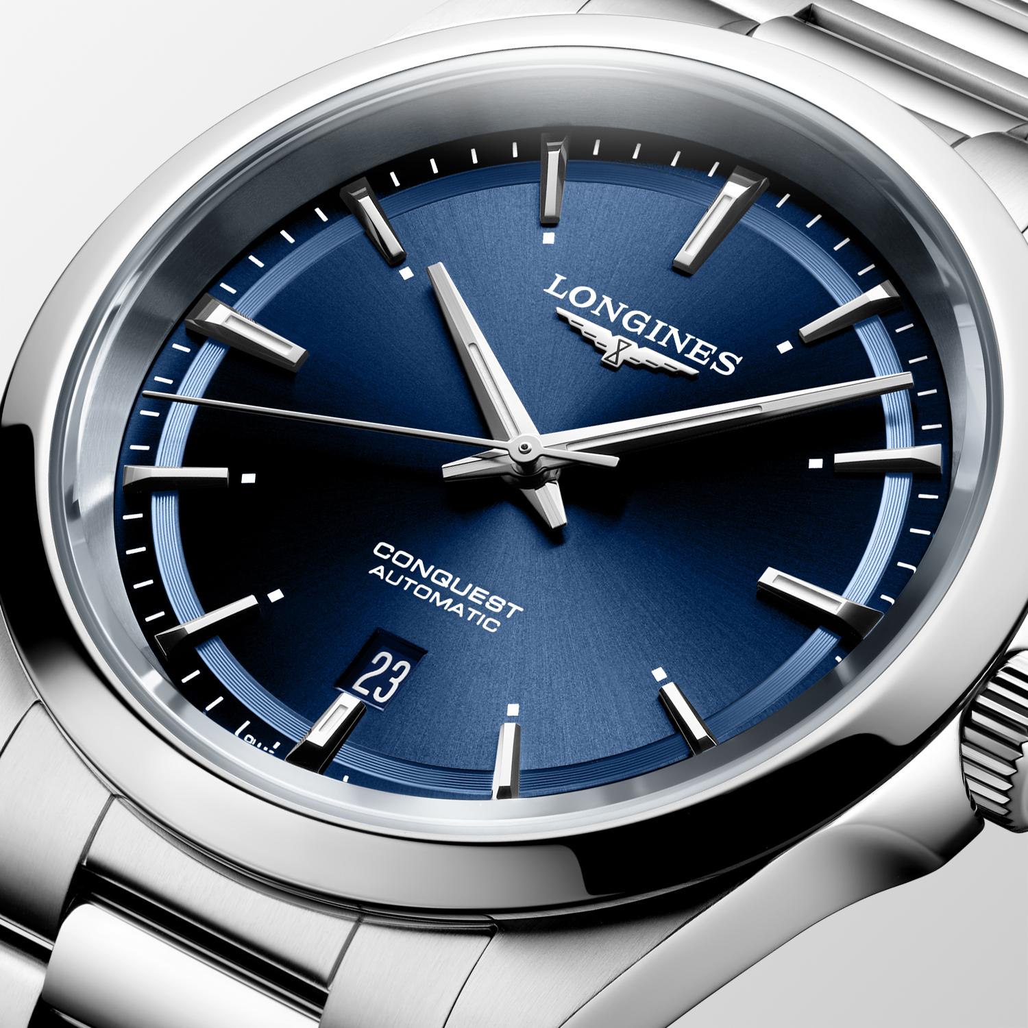 Longines Conquest Sunray Blue Dial Men's Watch
