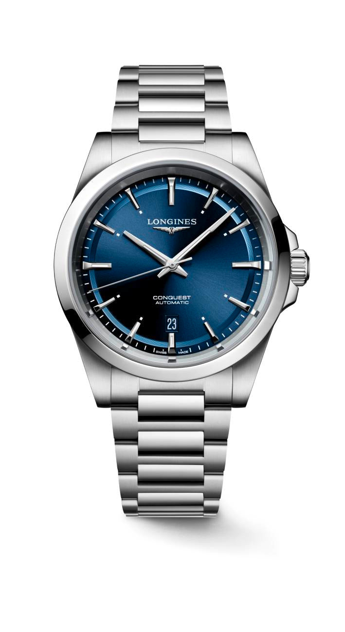 Longines Conquest Sunray Blue Dial Men's Watch