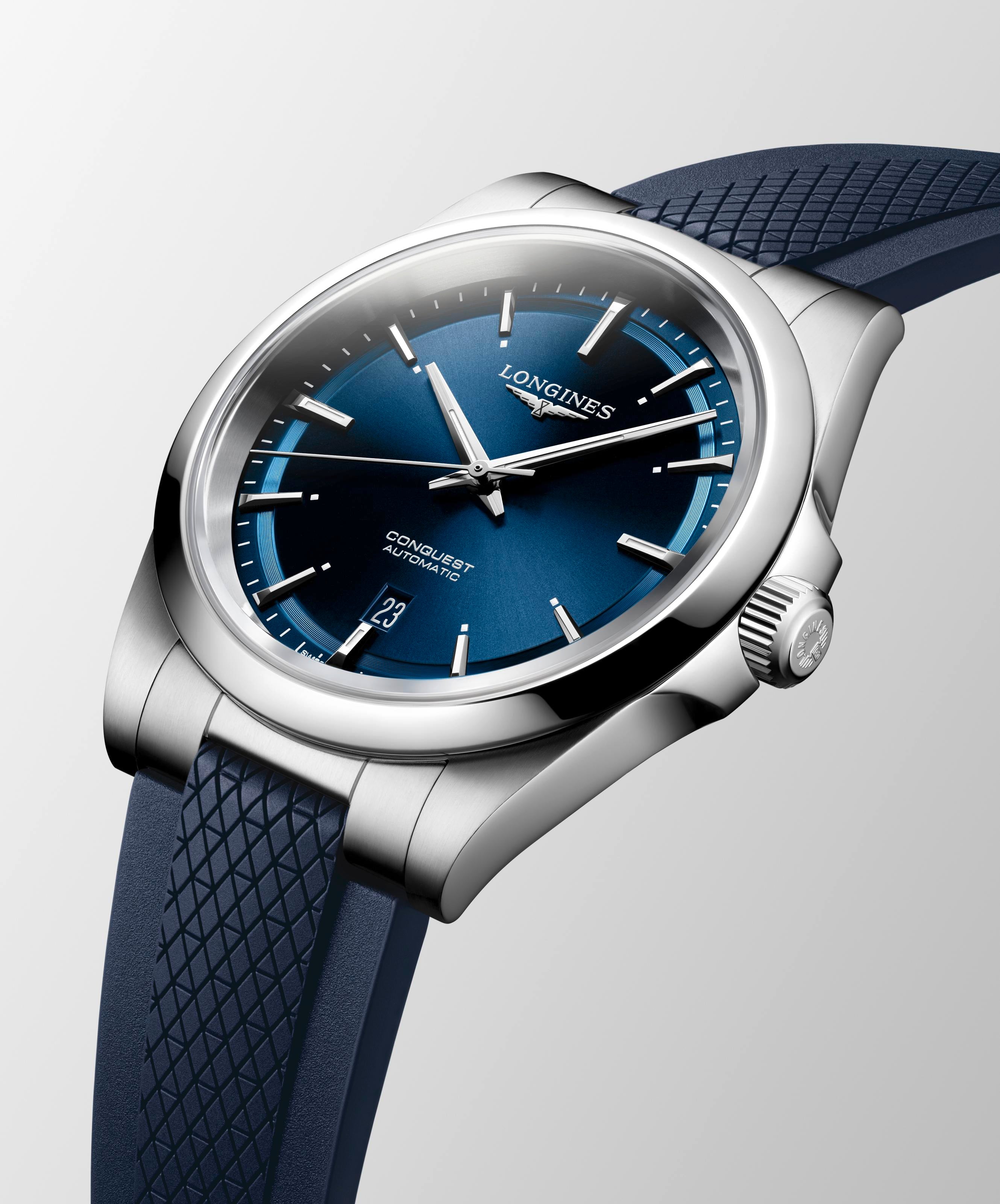 Longines Conquest Sunray Blue Dial Watch