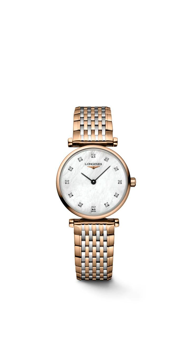 La Grande Classique de Longines White Mother-of-Pearl Dial Ladies Watch