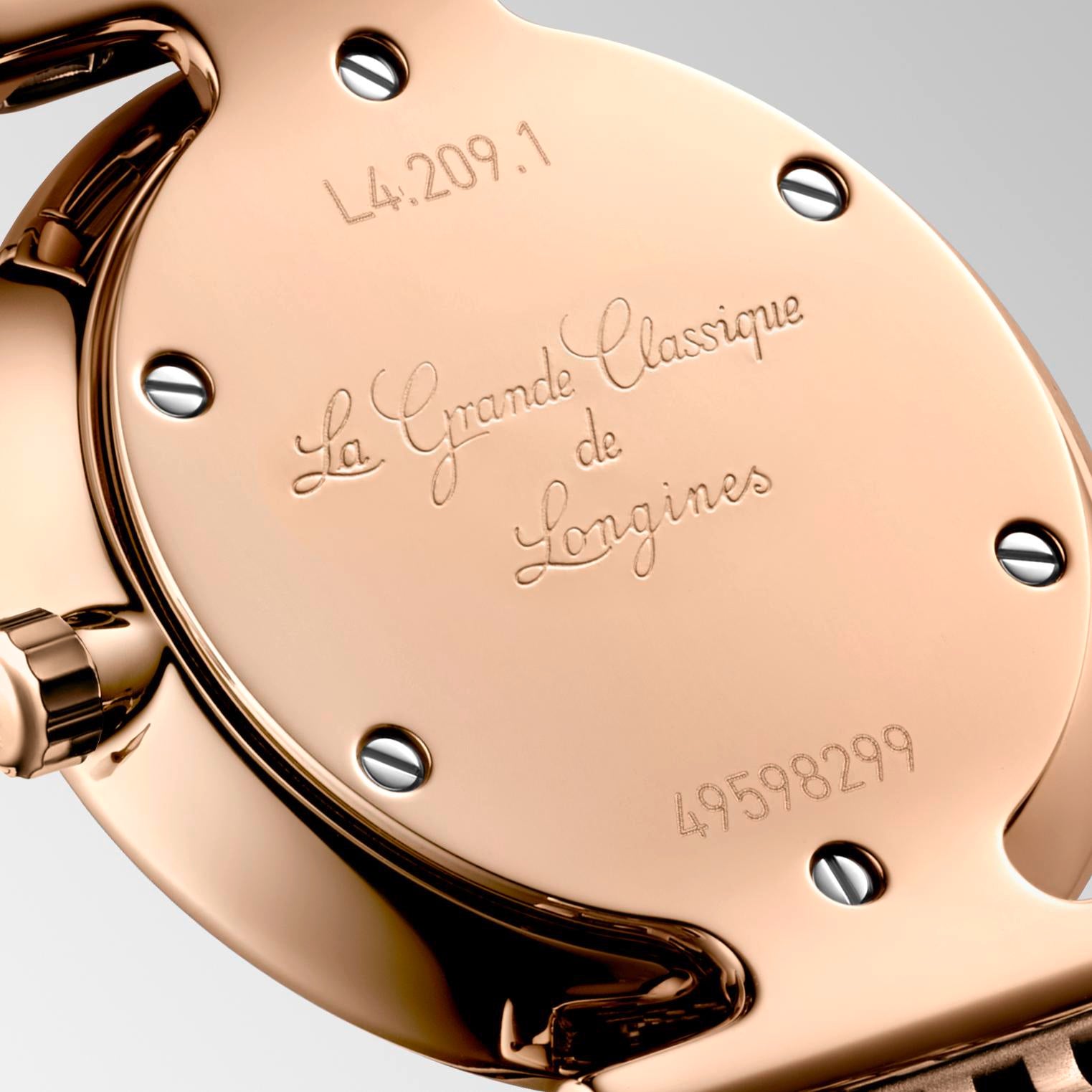 La Grande Classique de Longines White Mother-of-Pearl Dial Ladies Watch