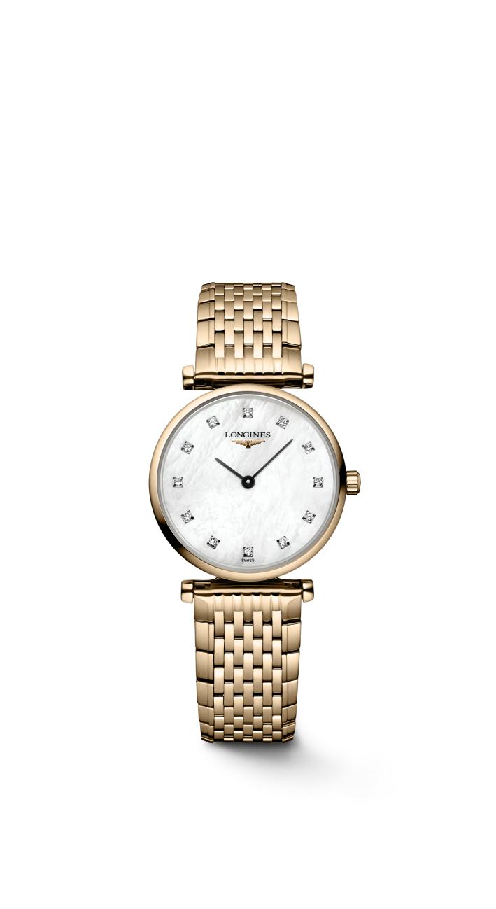 La Grande Classique de Longines White Mother-of-Pearl Dial Ladies Watch