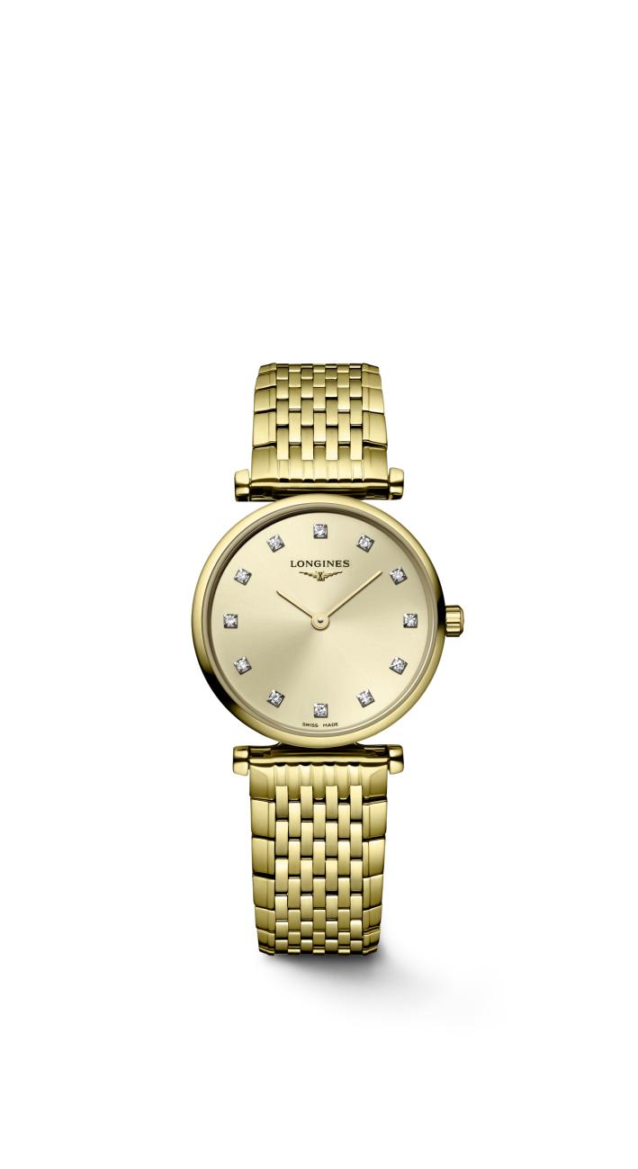 La Grande Classique de Longines Gilt Dial Ladies Watch