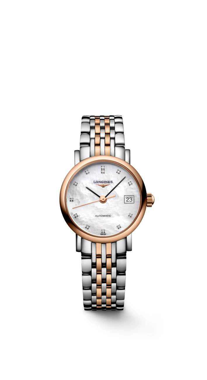 Longines Elegant Collection Mother-of-Pearl Dial Ladies Watch