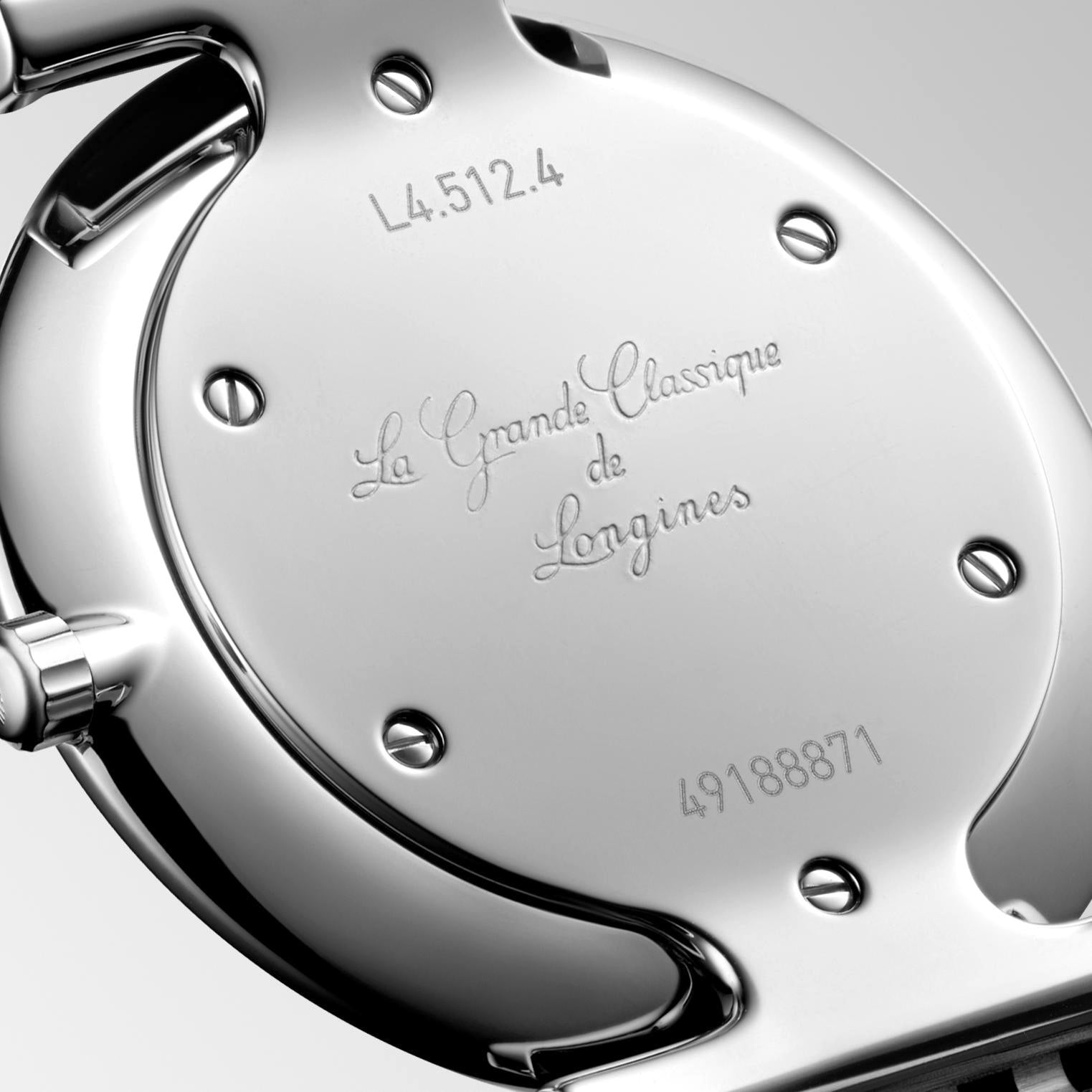 La Grande Classique de Longines Black Dial Ladies Watch