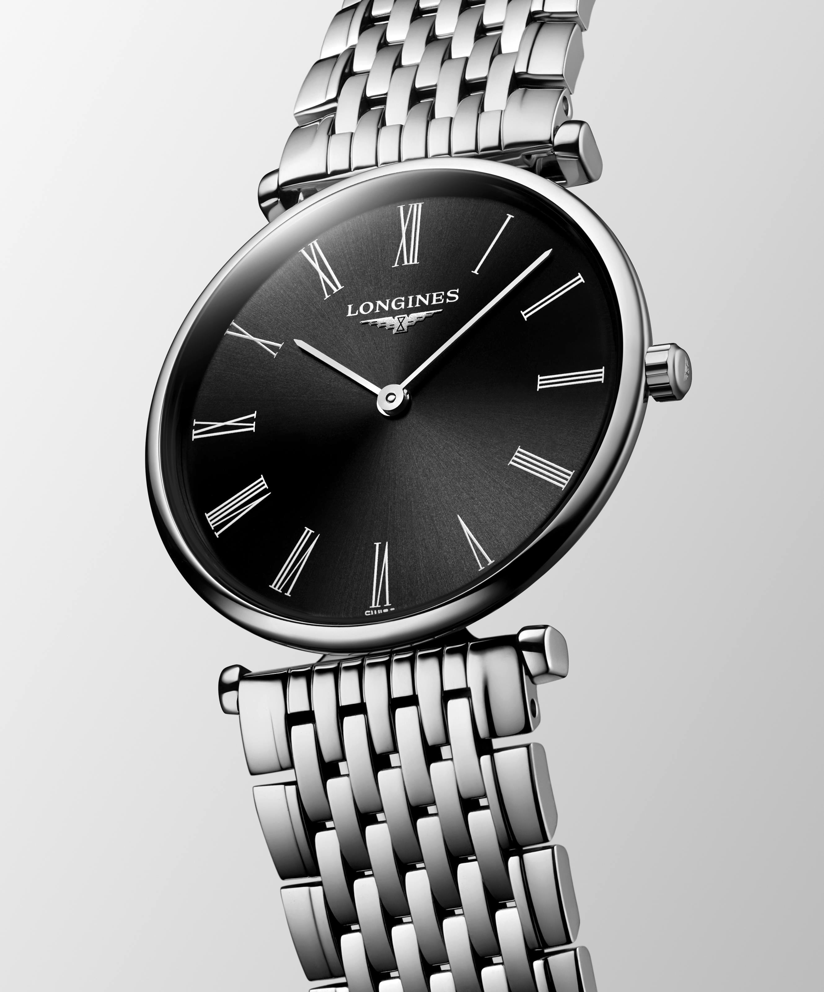 La Grande Classique de Longines Black Dial Ladies Watch