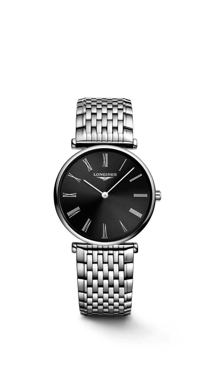 La Grande Classique de Longines Black Dial Ladies Watch