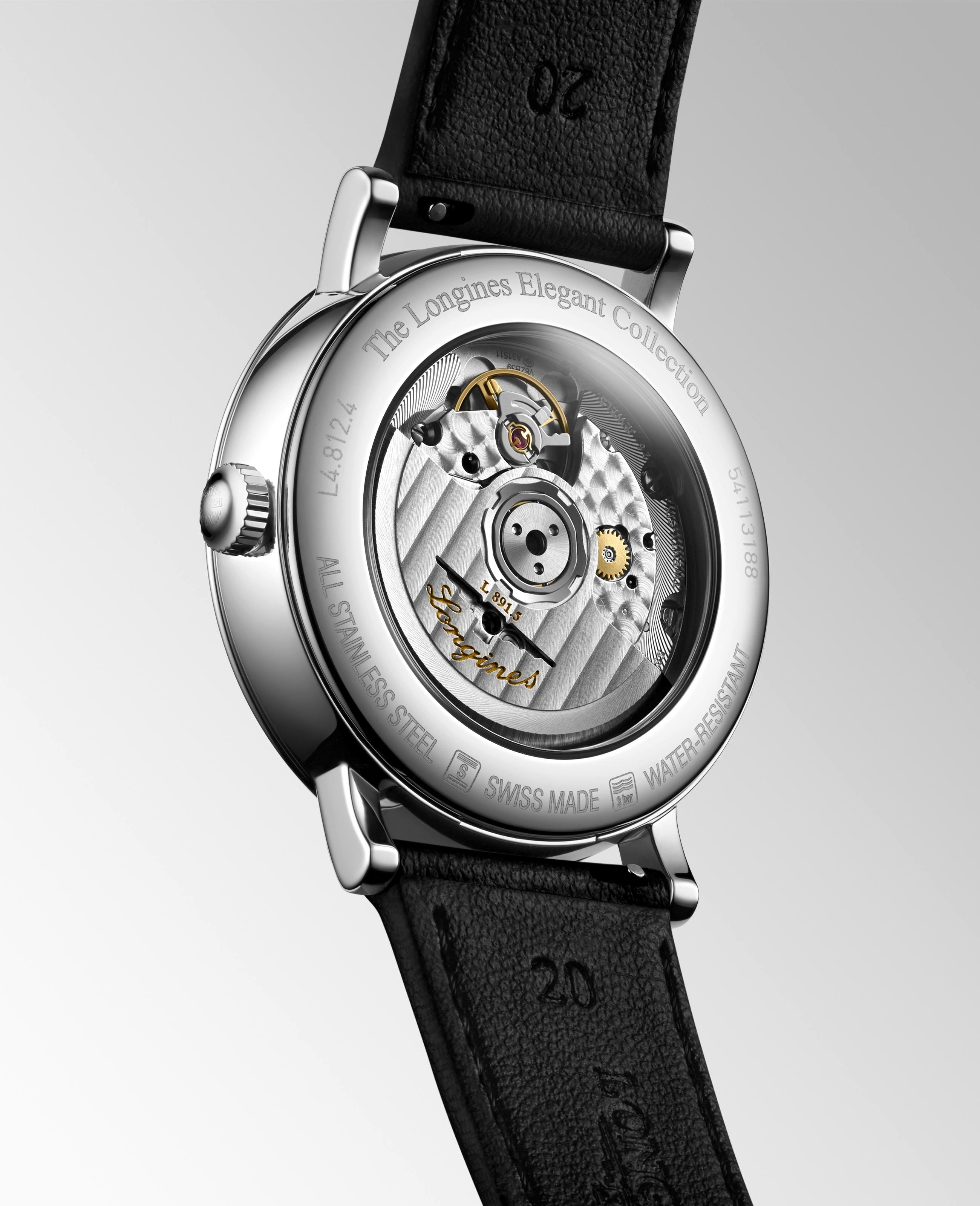 Longines Elegant Collection White Matt Dial Watch