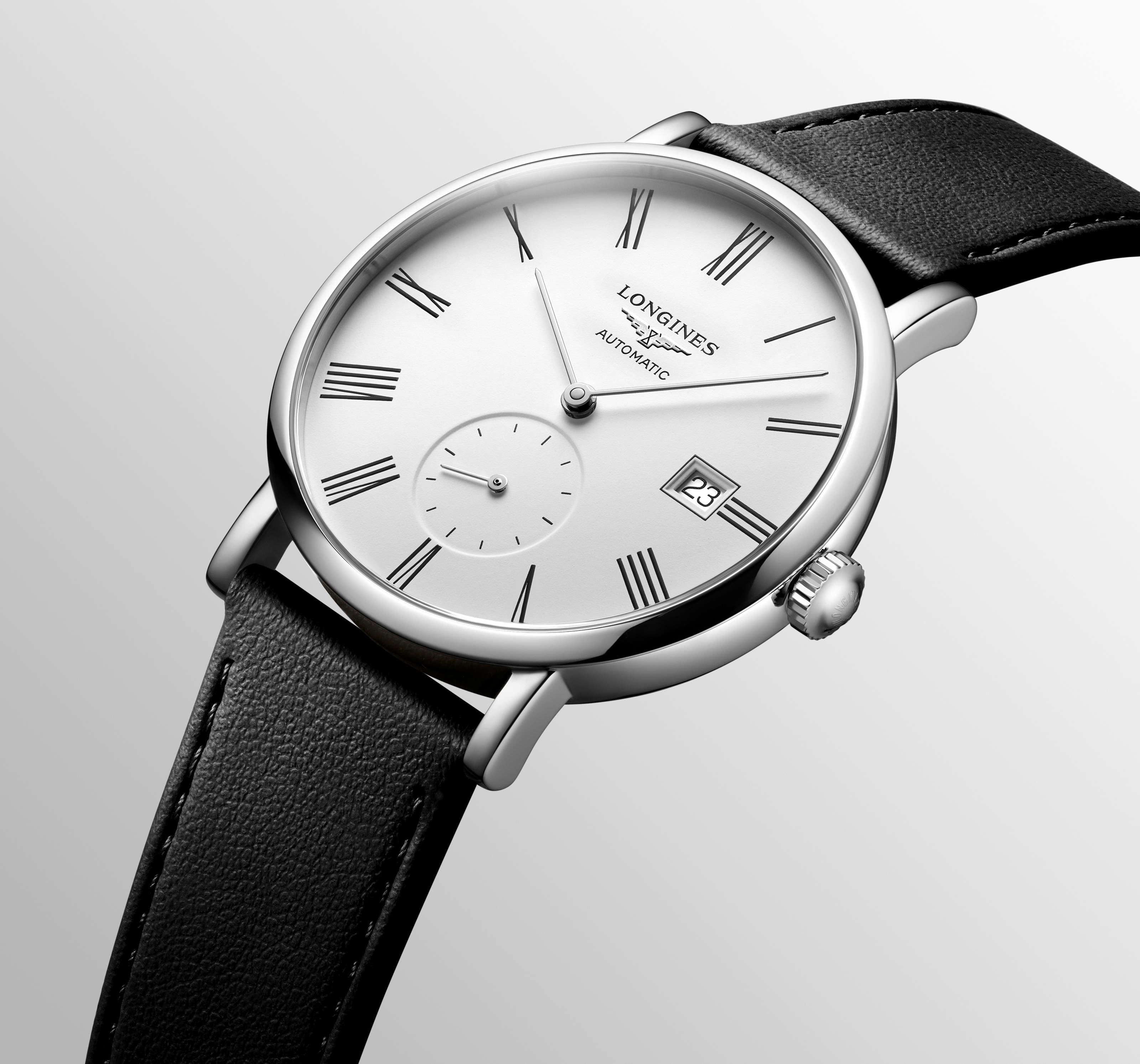 Longines Elegant Collection White Matt Dial Watch