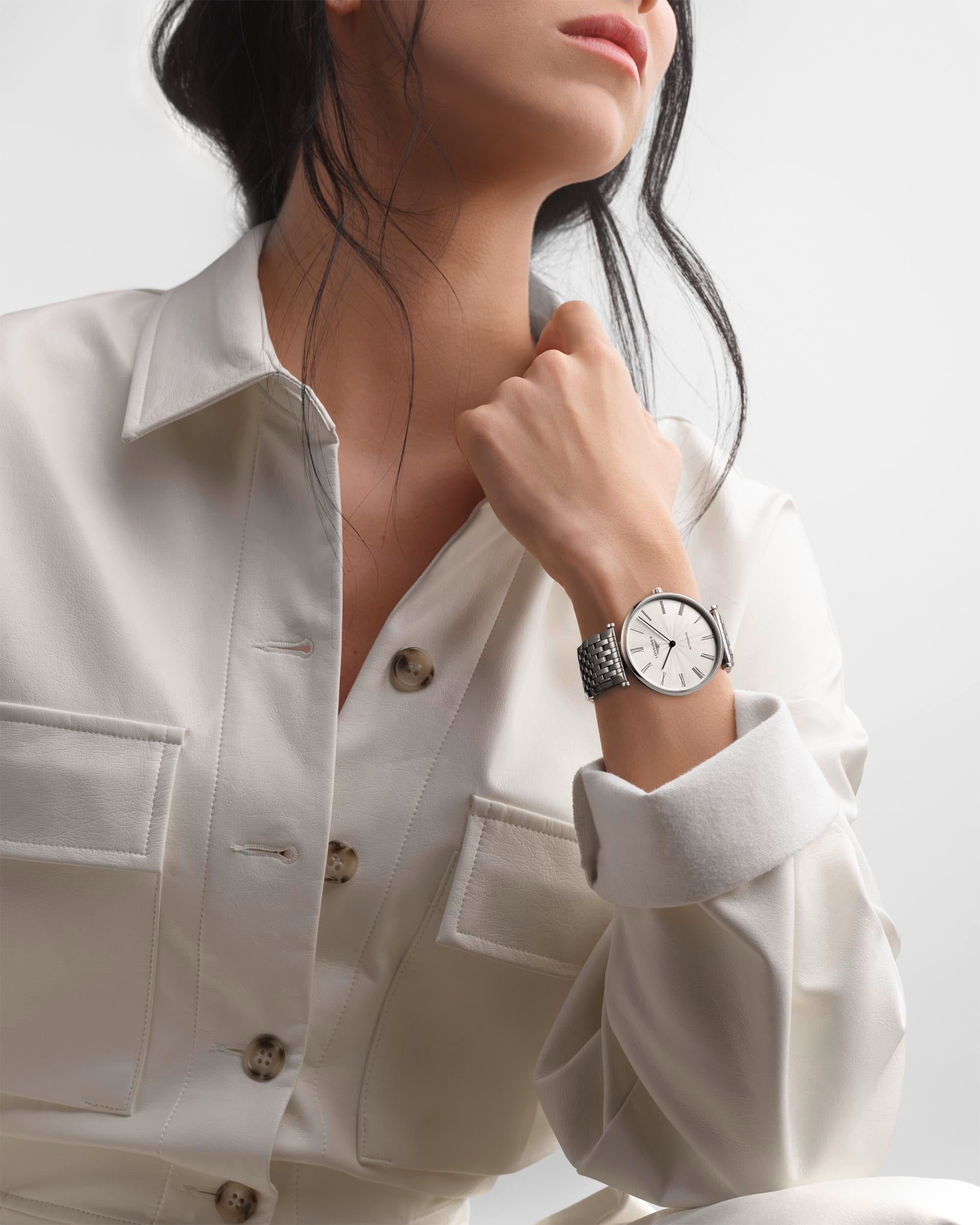 La Grande Classique de Longines White Dial Watch