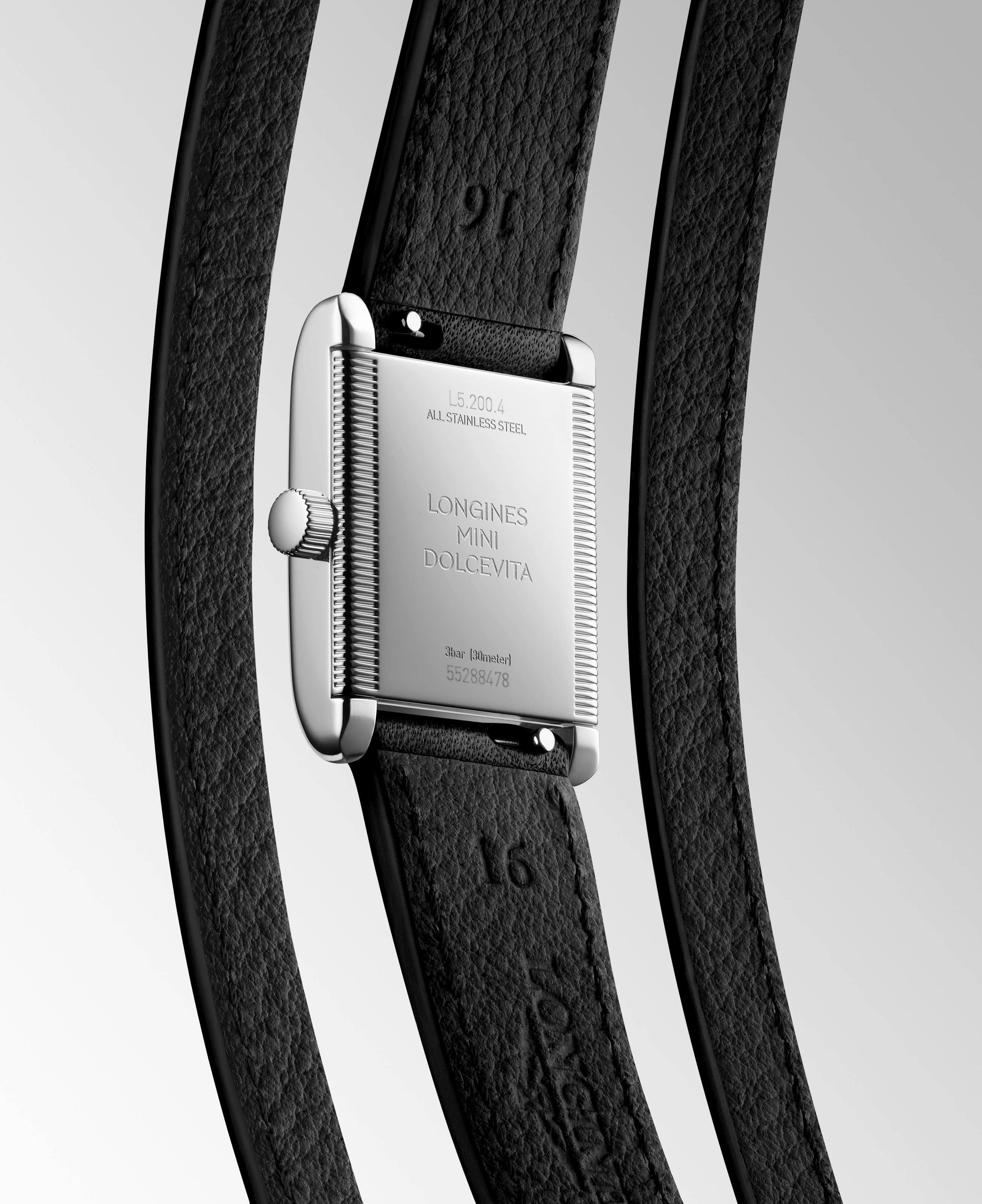 Longines Mini DolceVita Silver "flinqué" Dial Ladies Watch