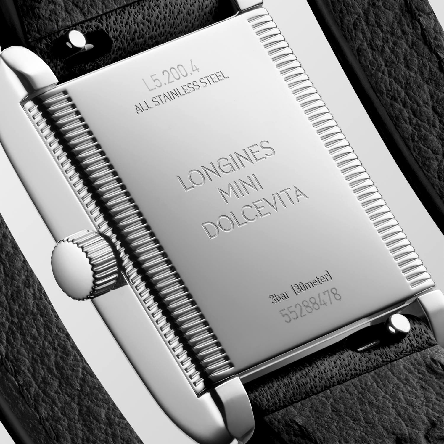Longines Mini DolceVita Silver "flinqué" Dial Ladies Watch