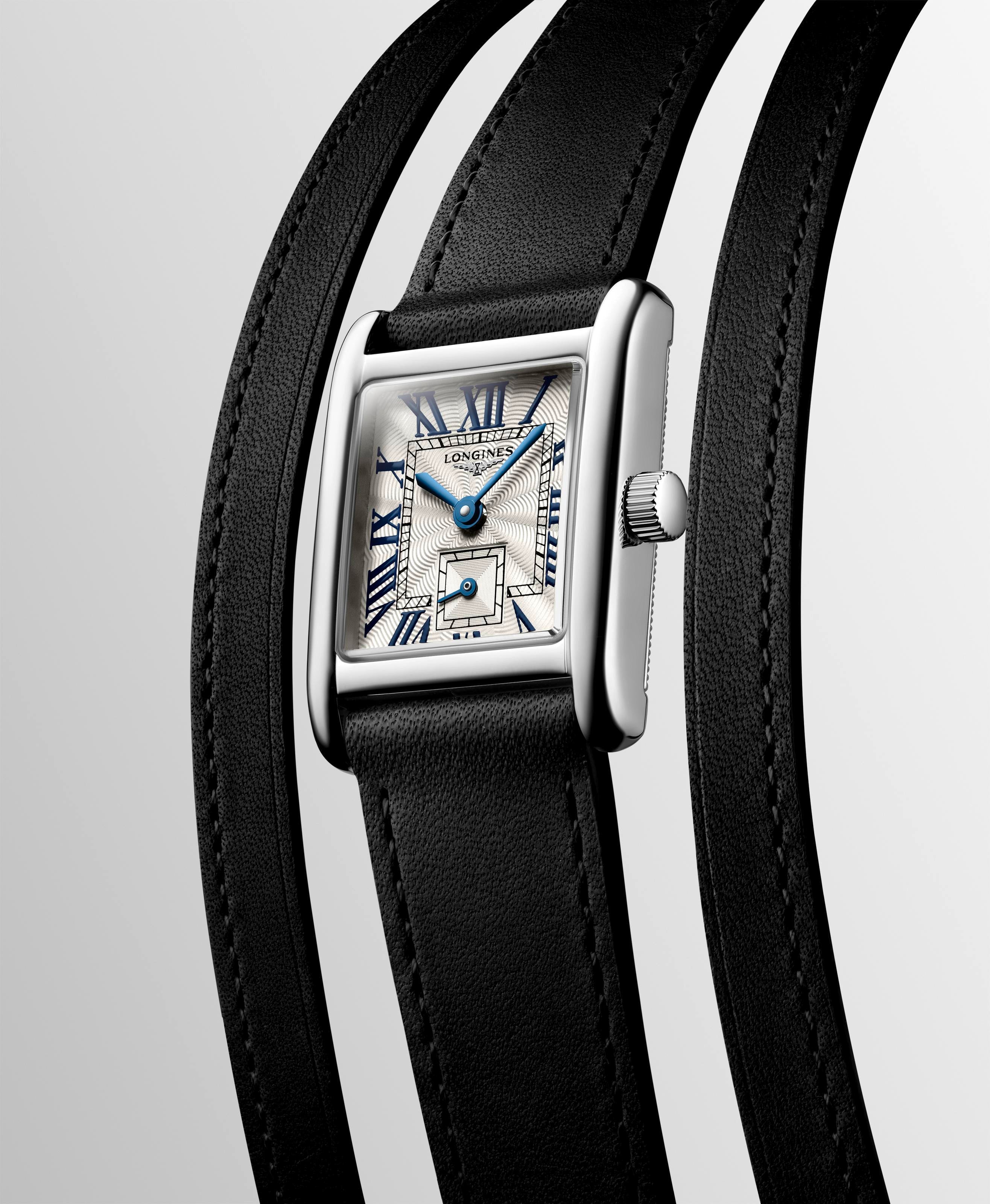 Longines Mini DolceVita Silver "flinqué" Dial Ladies Watch