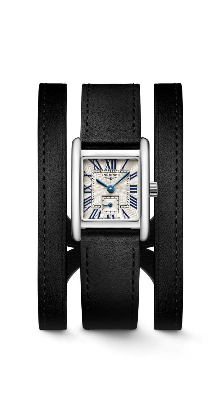 Longines Mini DolceVita Silver "flinqué" Dial Ladies Watch