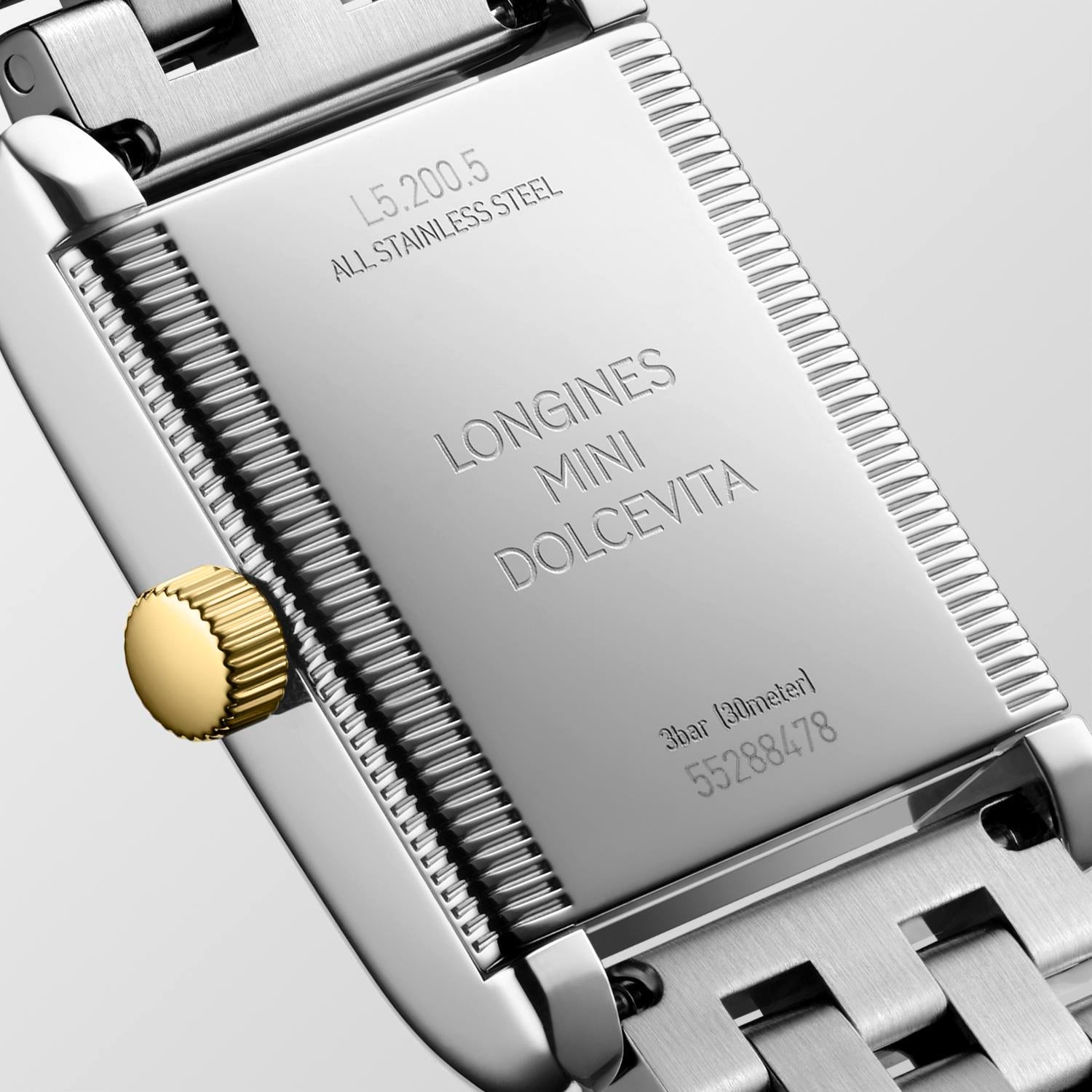 Longines Mini DolceVita Silver "flinqué" Dial Ladies Watch