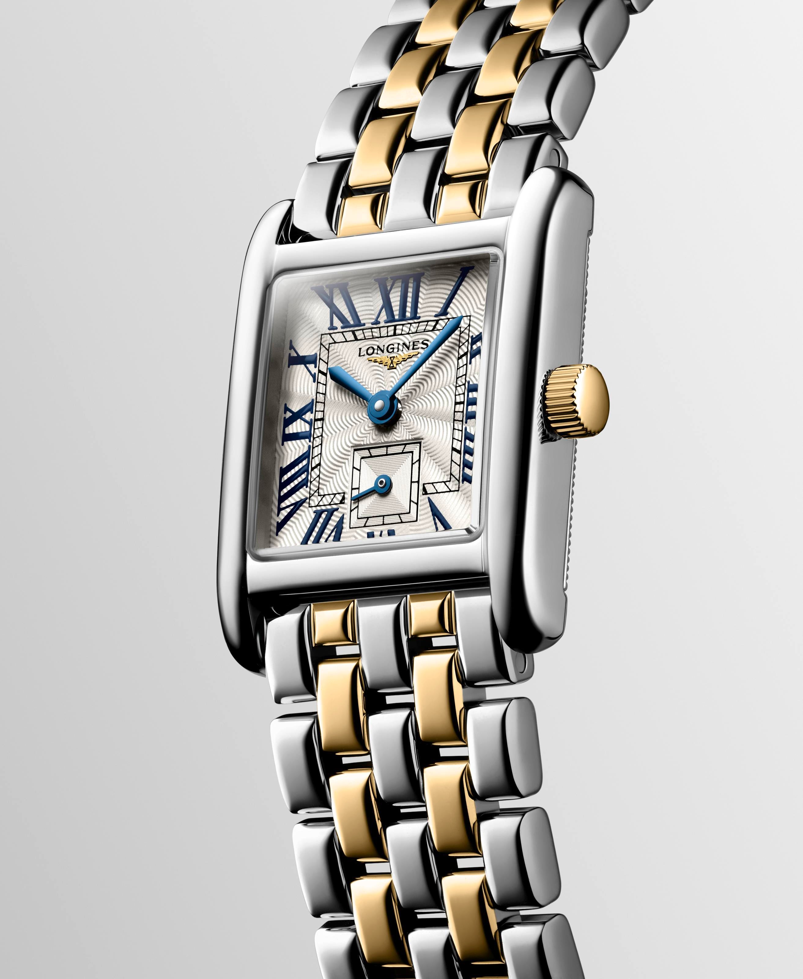 Longines Mini DolceVita Silver "flinqué" Dial Ladies Watch