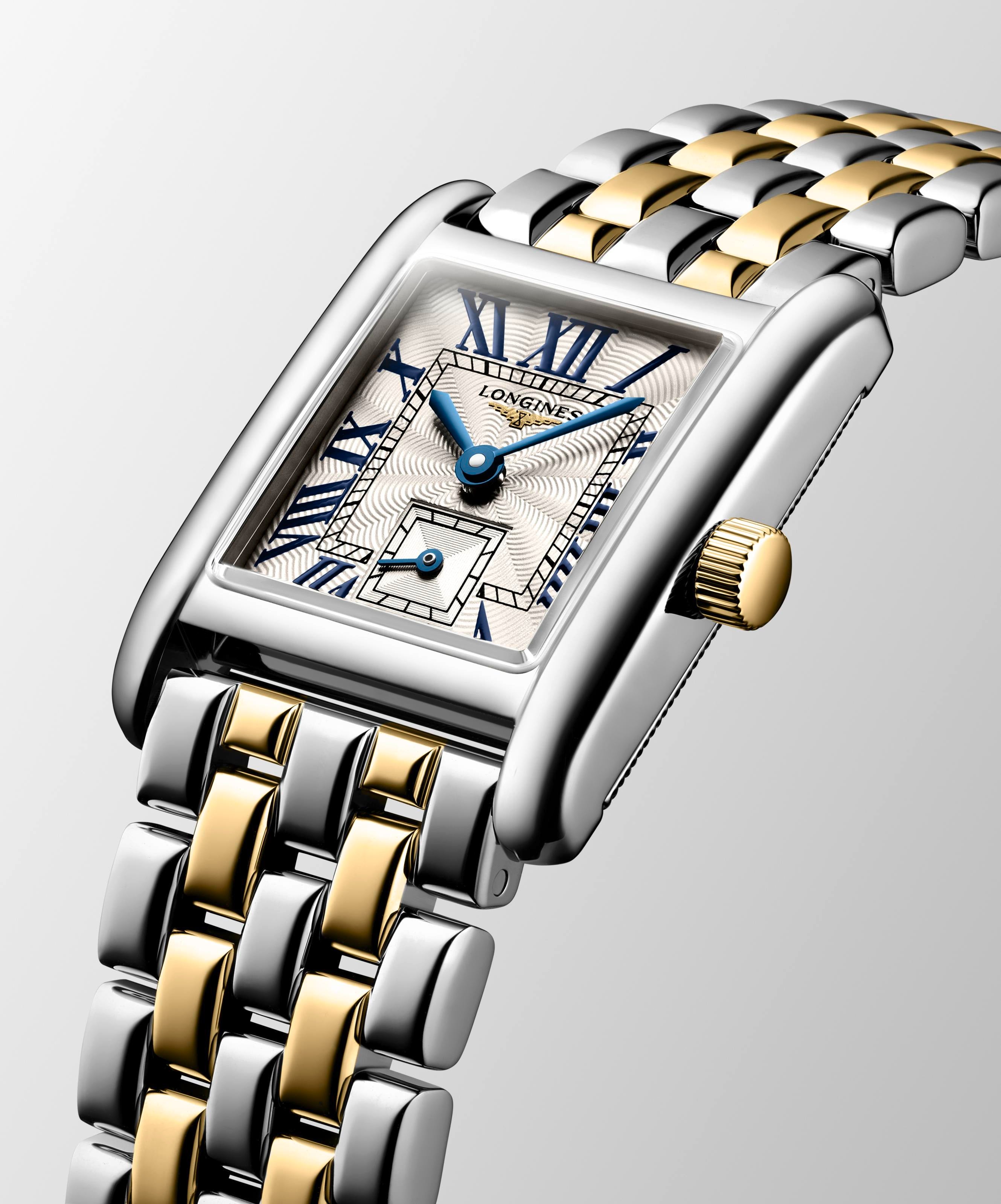 Longines Mini DolceVita Silver "flinqué" Dial Ladies Watch