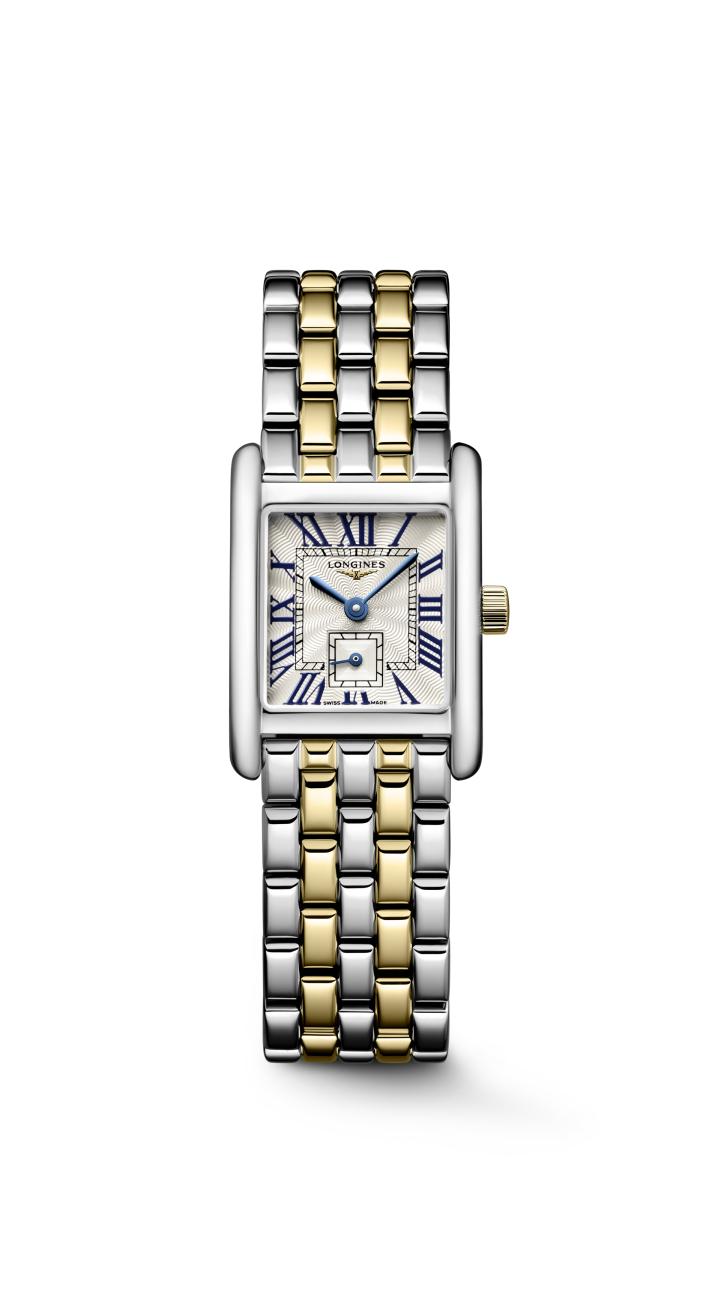 Longines Mini DolceVita Silver "flinqué" Dial Ladies Watch