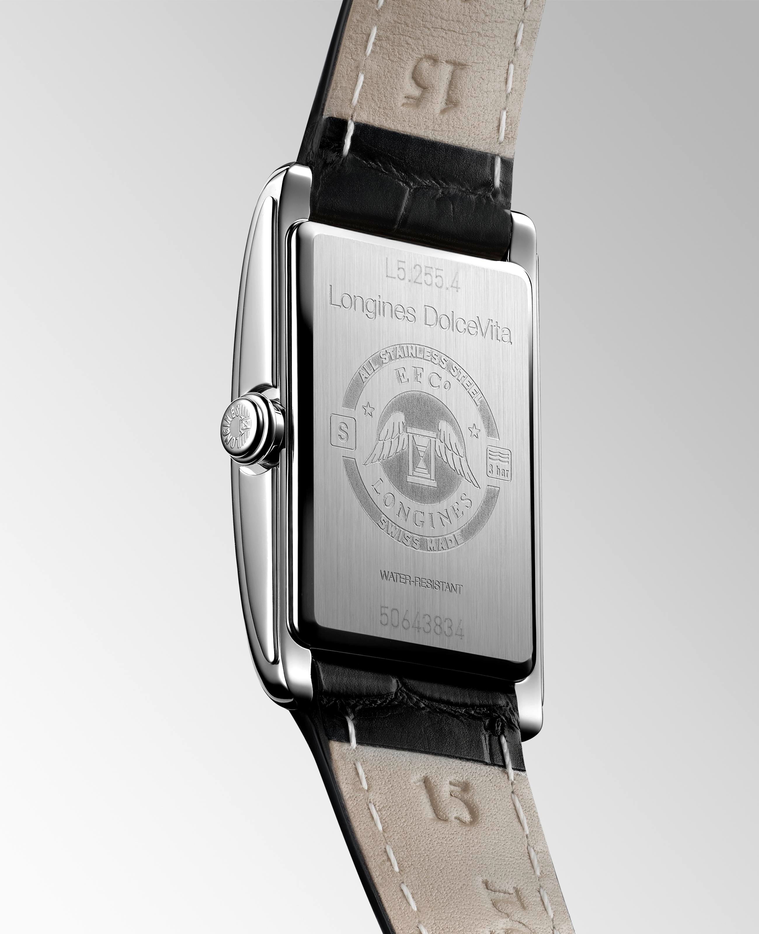 Longines DolceVita Silver "flinqué" Dial Ladies Watch