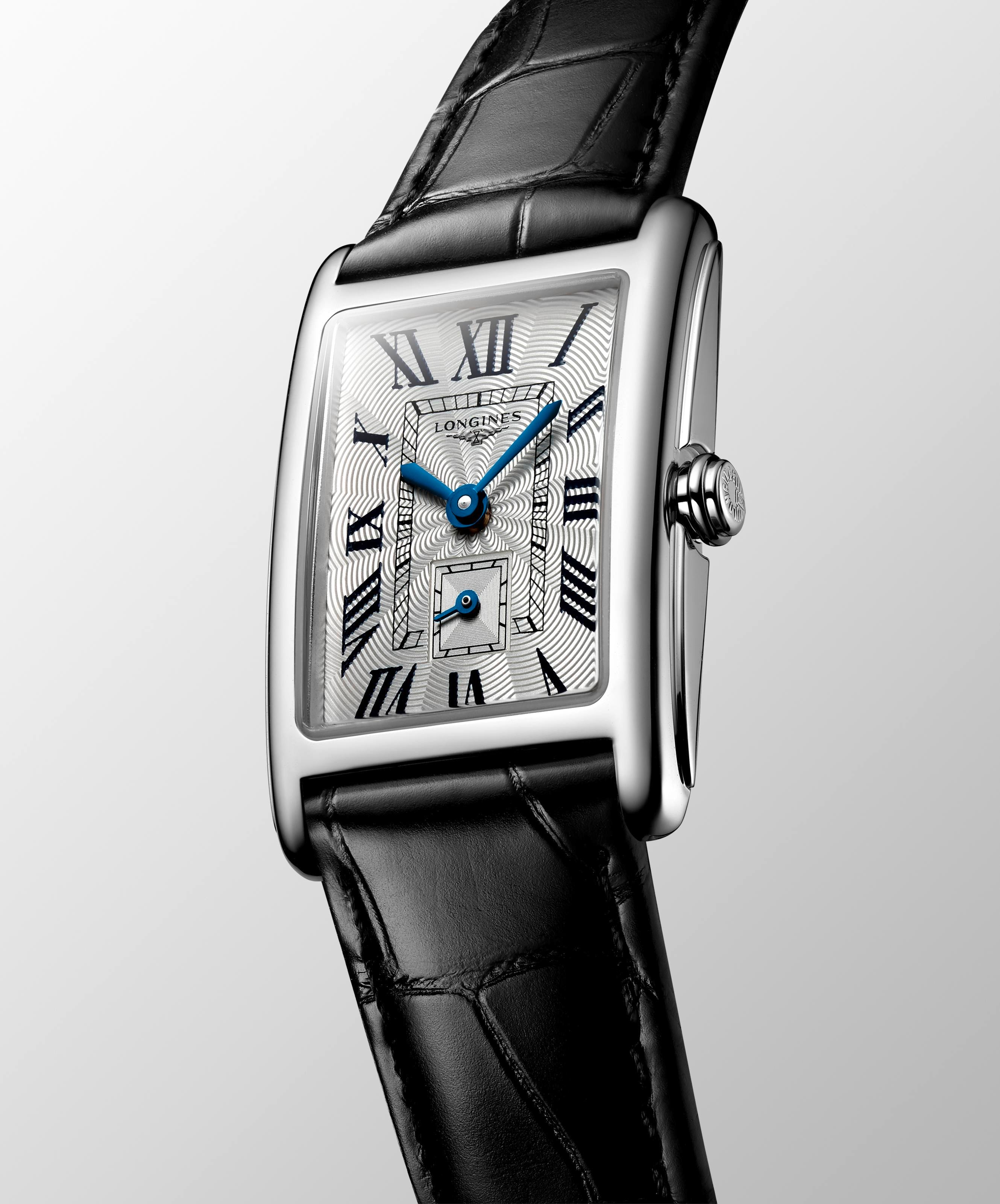 Longines DolceVita Silver "flinqué" Dial Ladies Watch